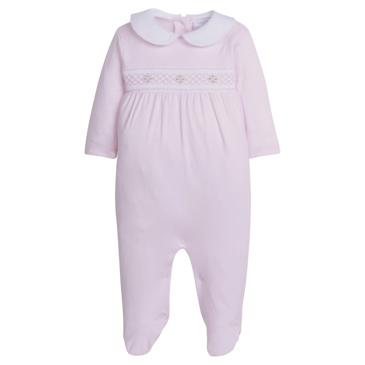 Counting Sheep Smocked Footsie
