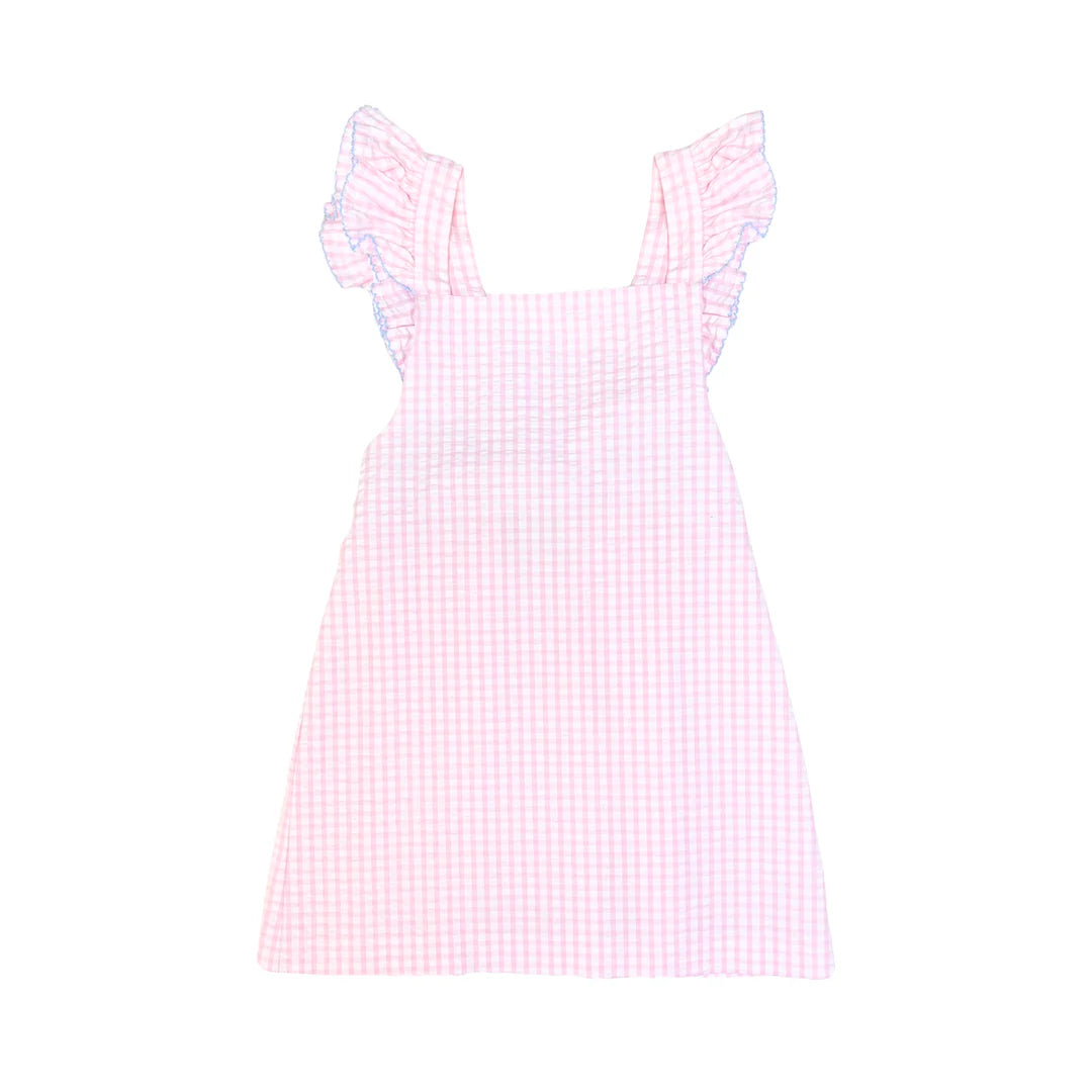 Pink Seersucker Skye Dress | Monday's Child Pink Seersucker Skye Dress | Monday's Child