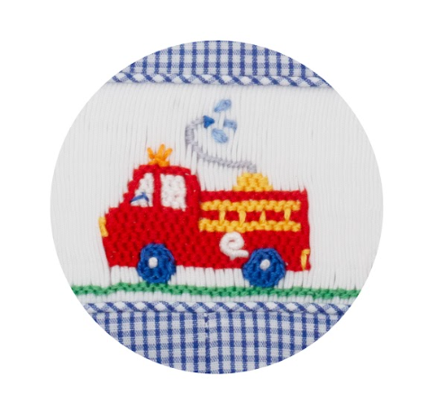 Basic Firetruck Baby Boy Longall