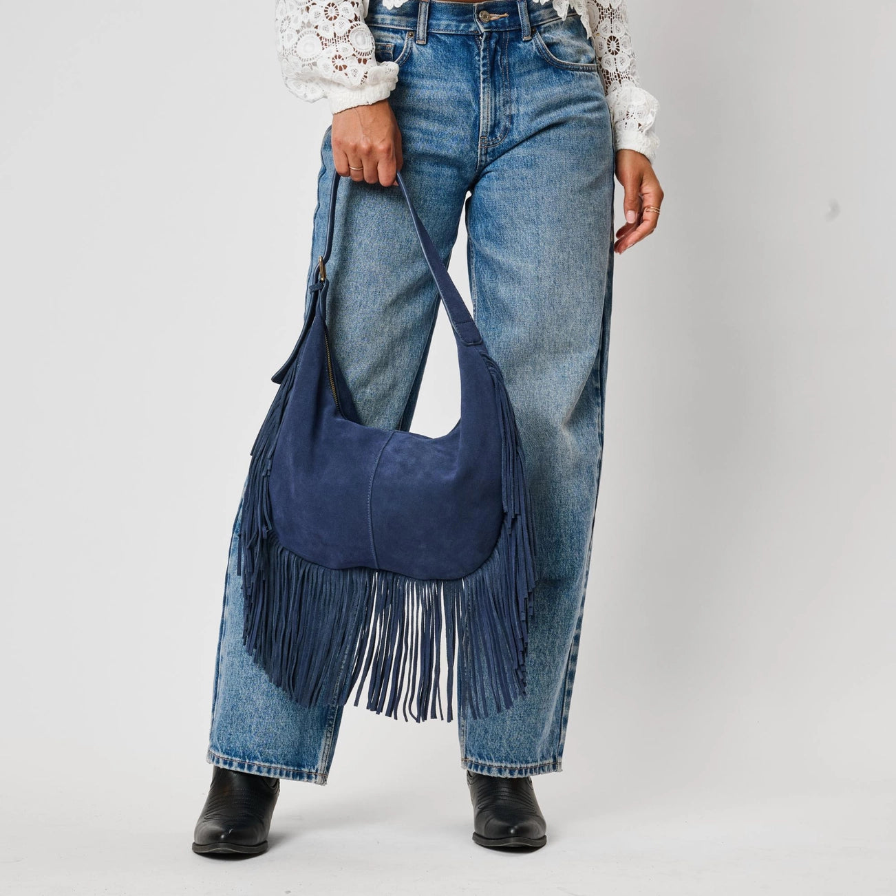 Navy Reba Bag