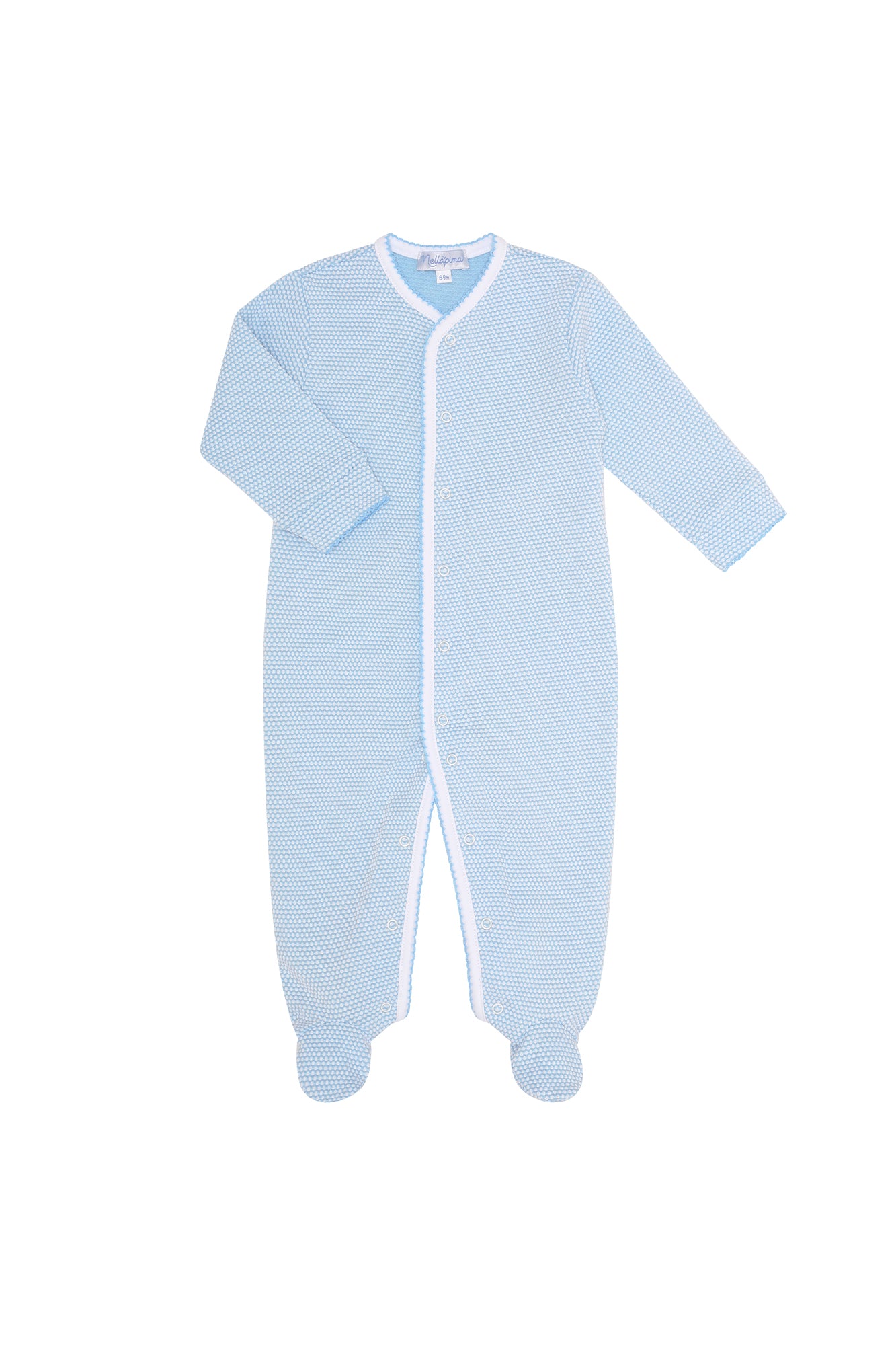 Bubble Blue Footie