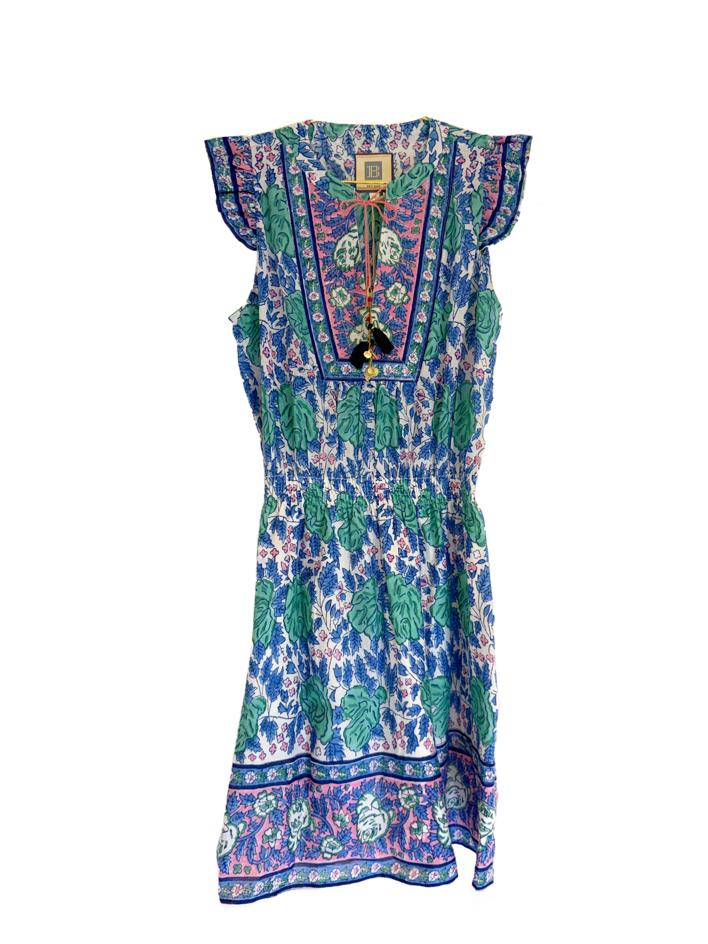 Green/Navy Lola Dress