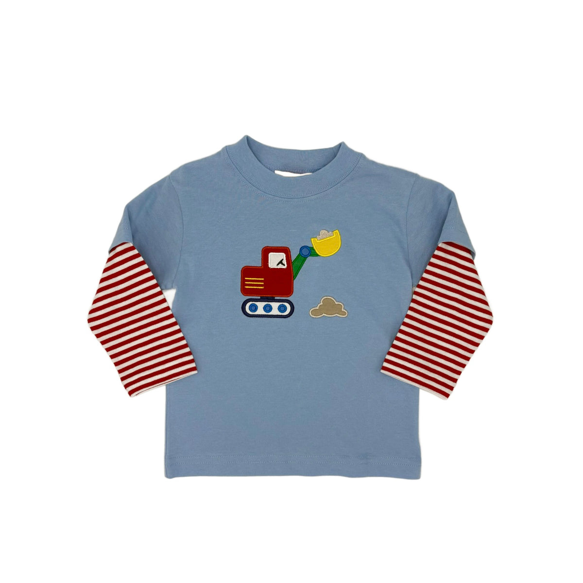 LS Blue Excavator Shirt