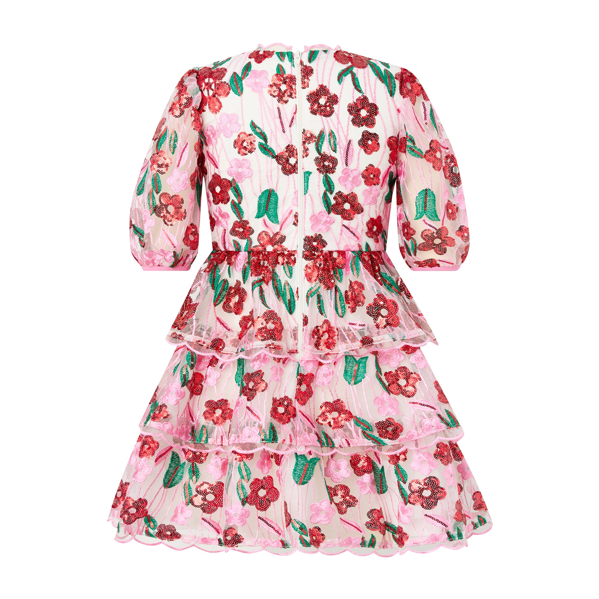 Red Flower Shyla Dress