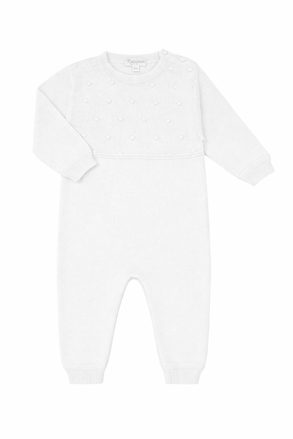 White Dotted Bodysuit