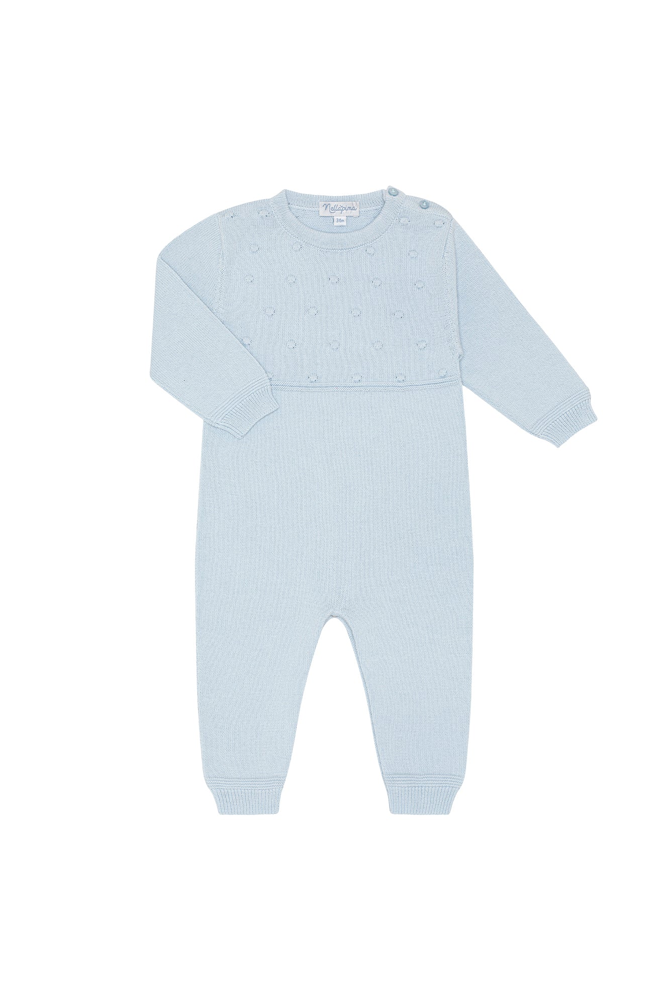 Blue Dotted Bodysuit