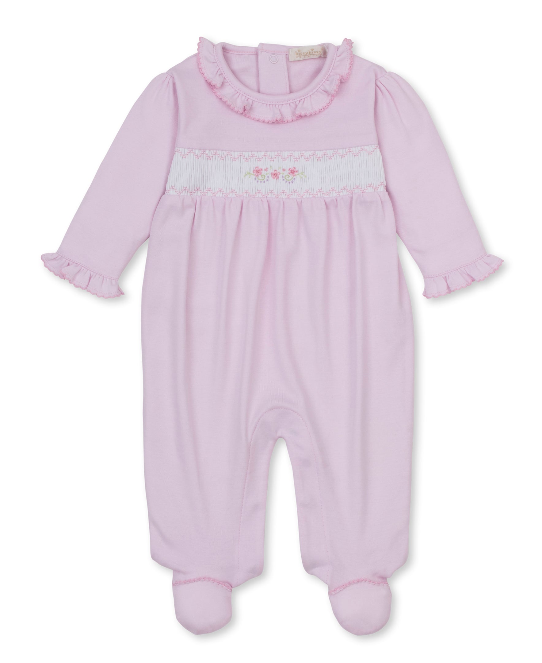 CLB Pink Flower Footie