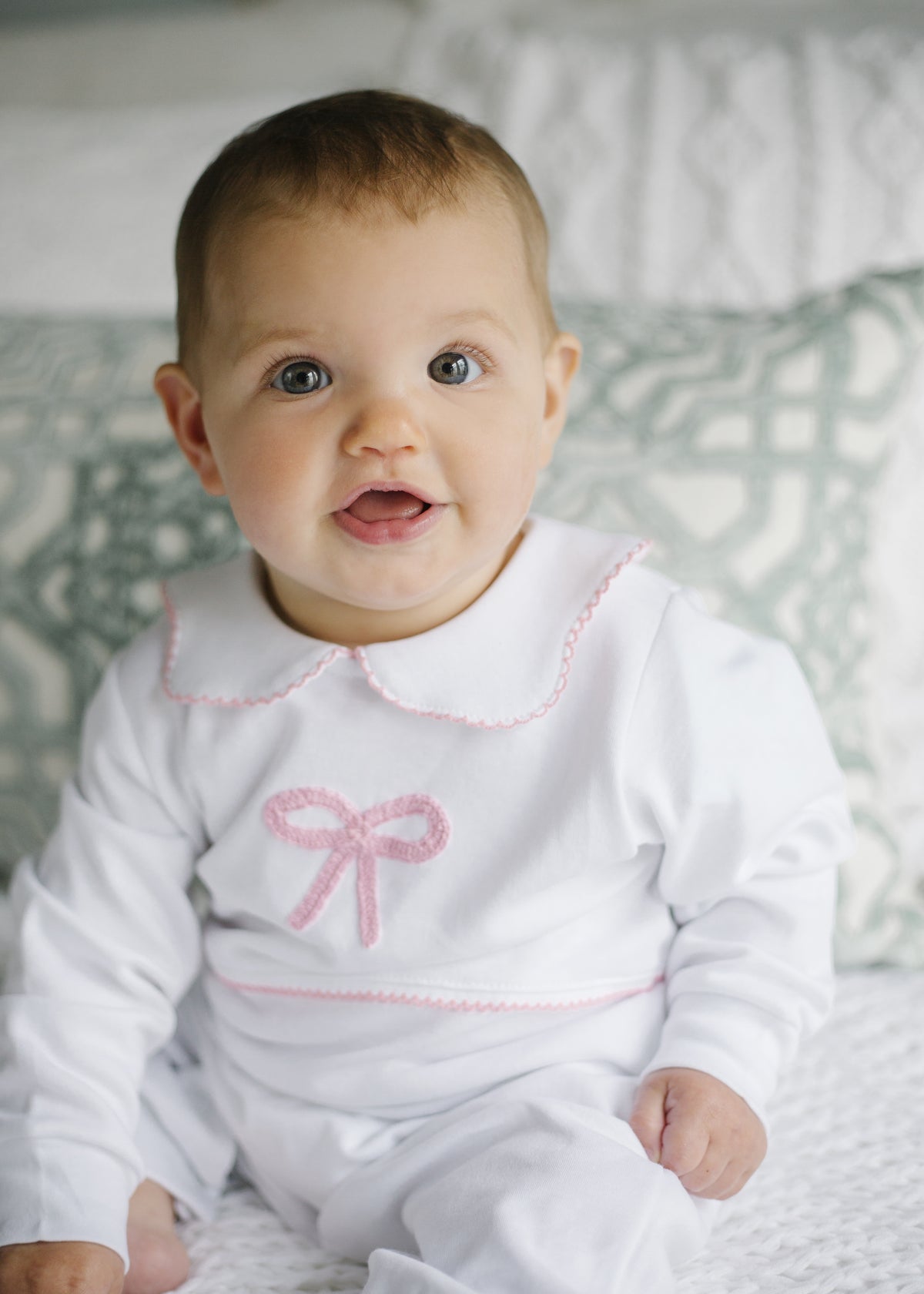 Bow Crochet Playsuit