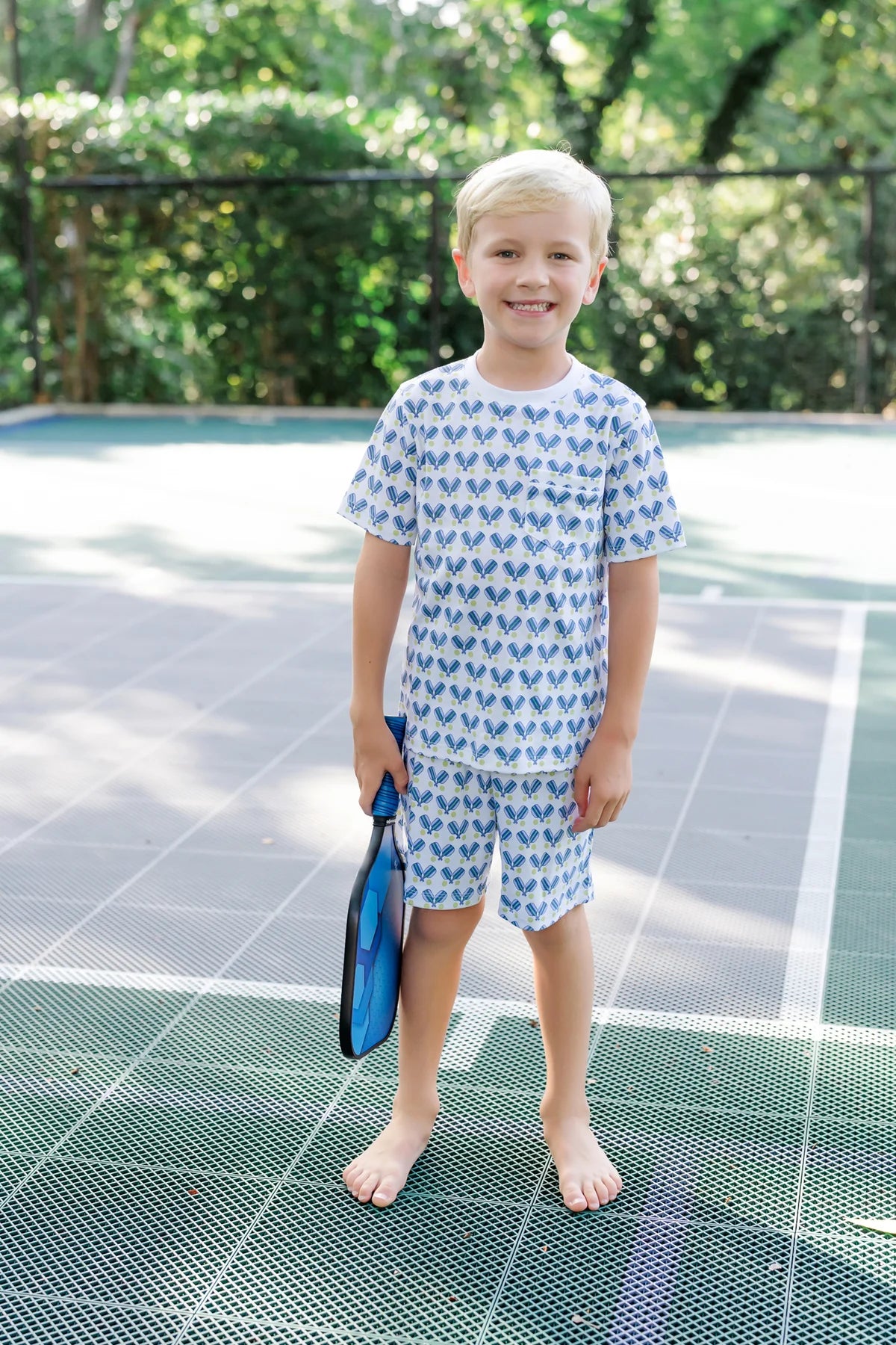 Pickleball Blue Charles PJs