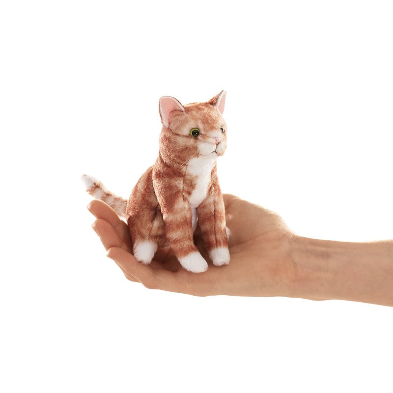 Mini Orange Cat Puppet