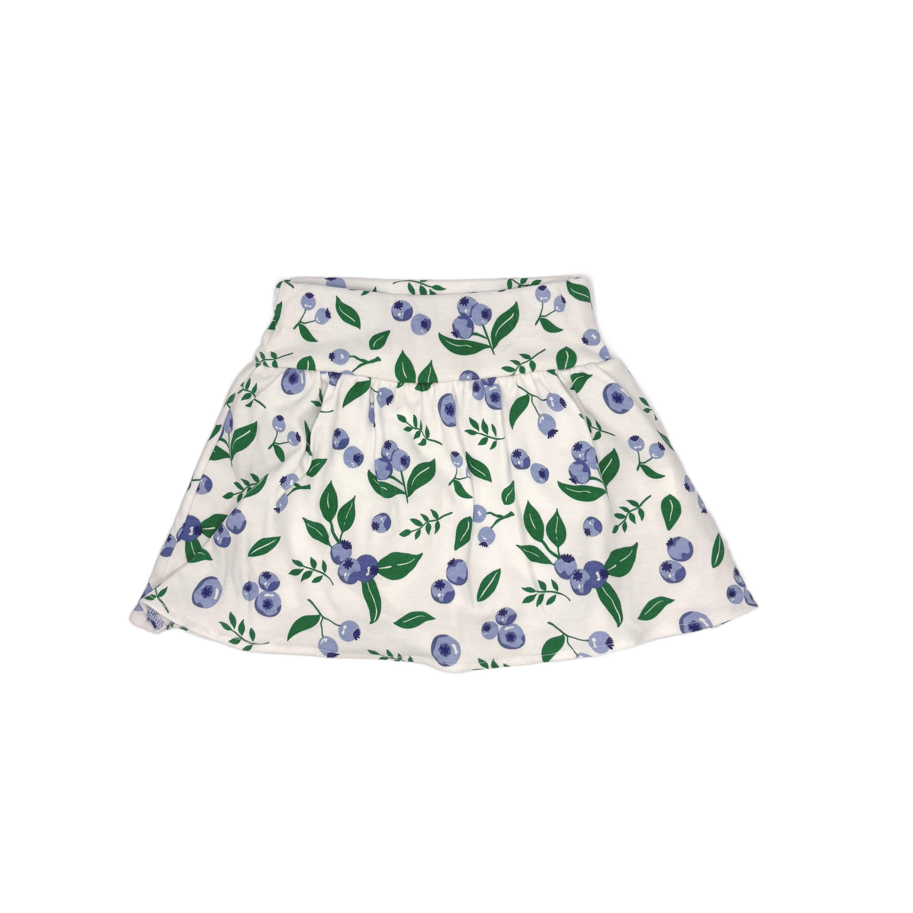 Blueberry Knit Skort