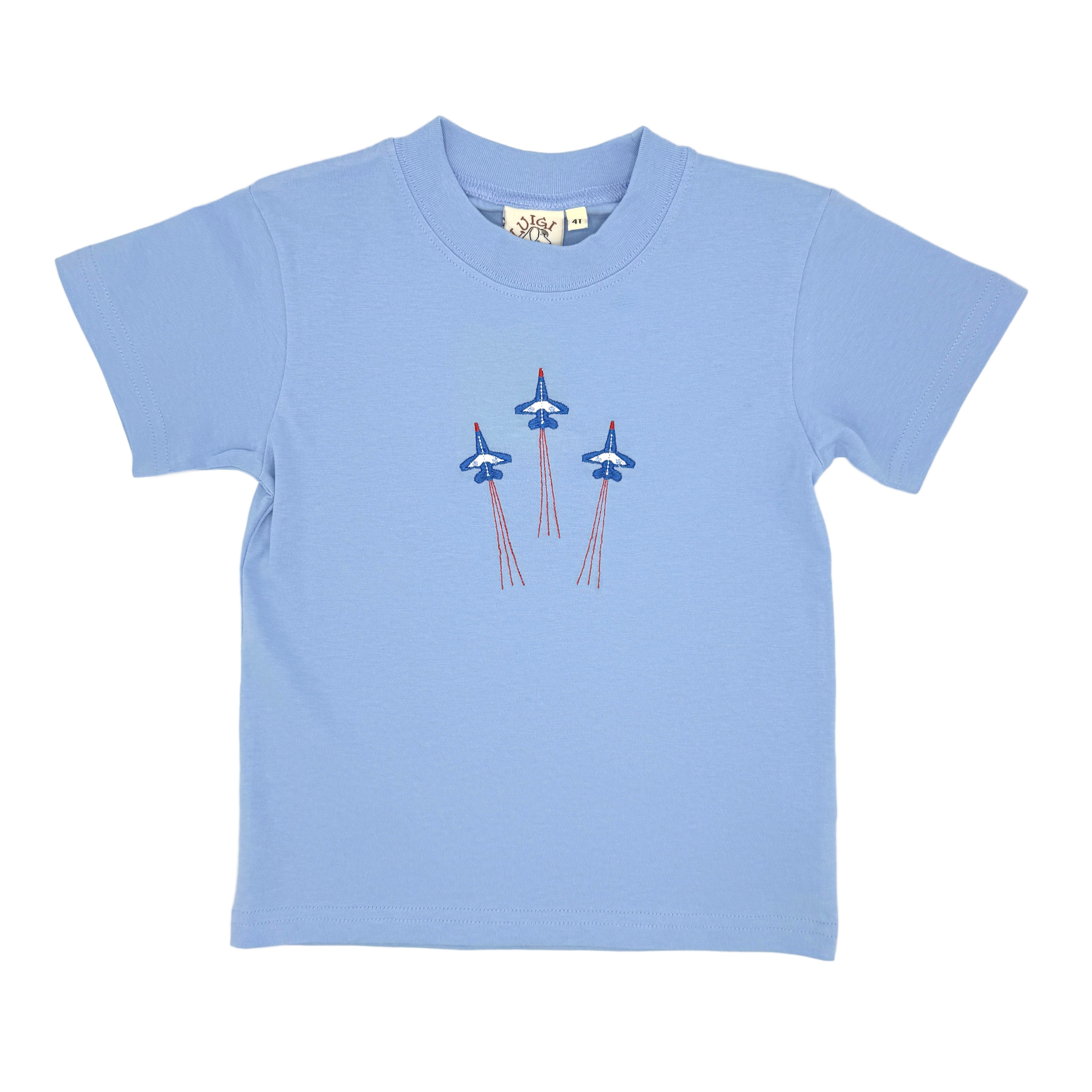 Sky Blue Triple Jets Shirt