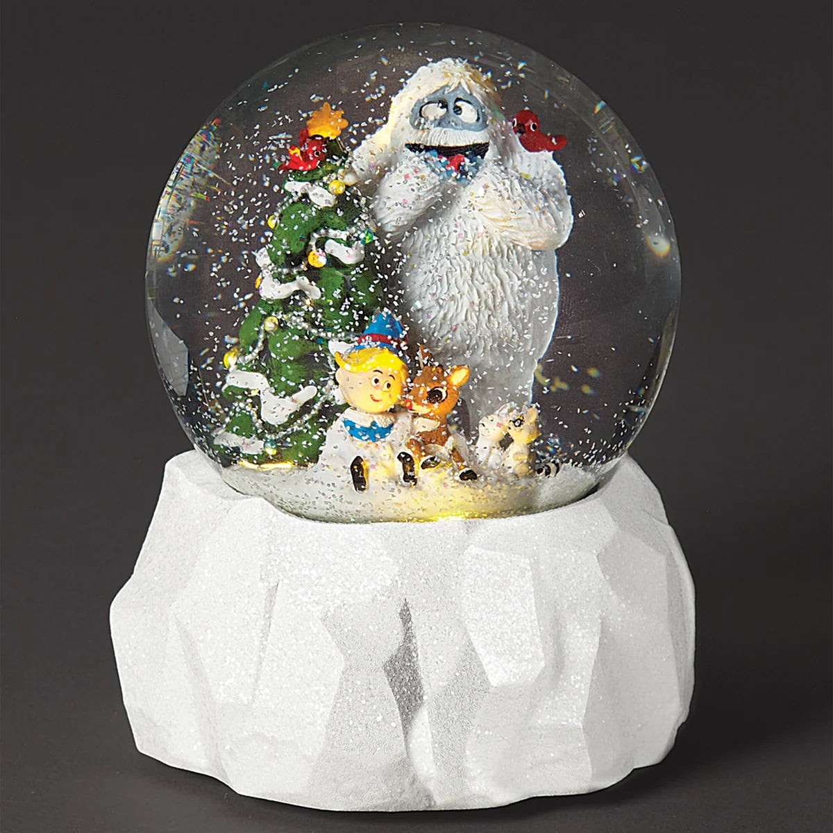 Rudolph Snow Globe
