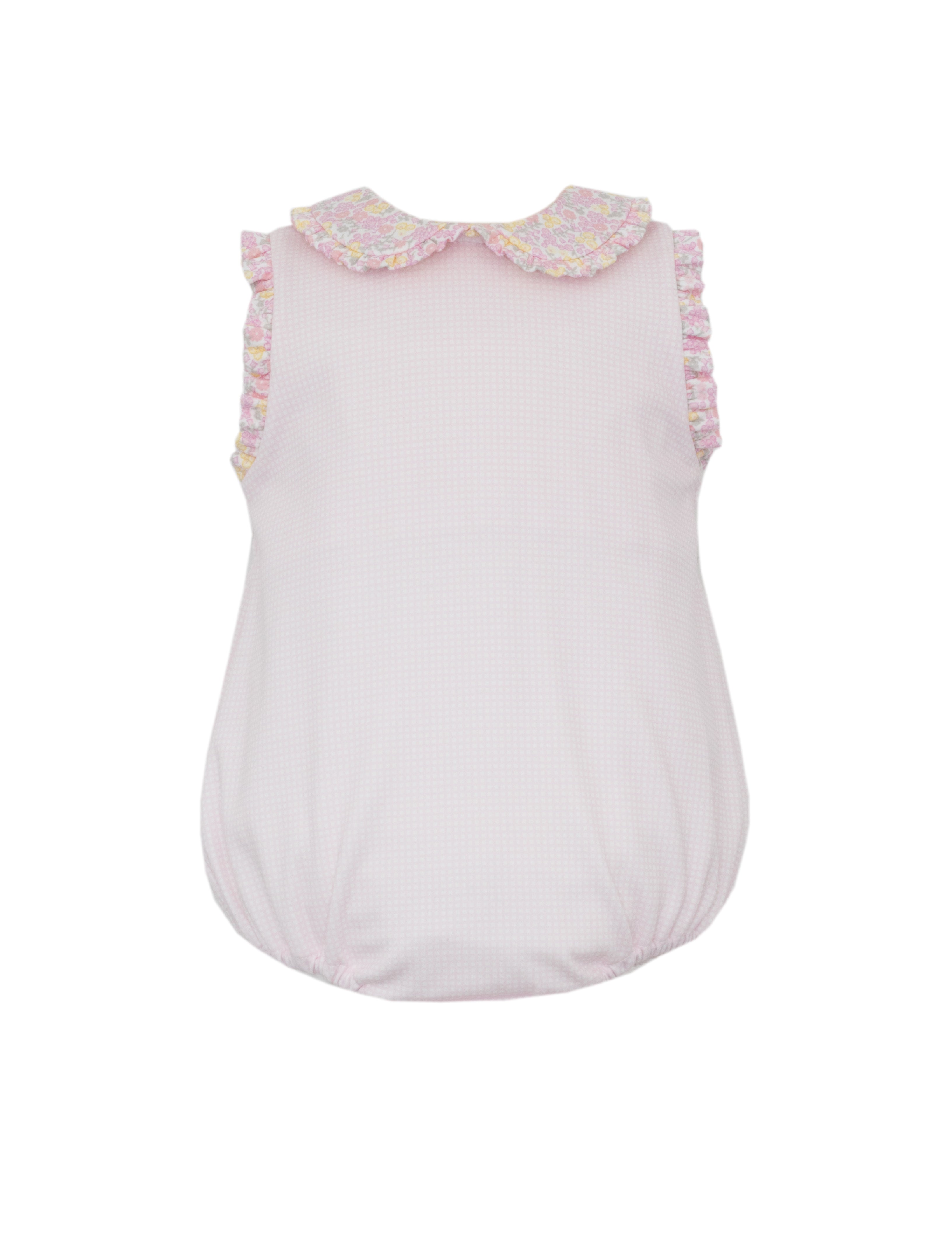 Pink Floral Collar Bubble