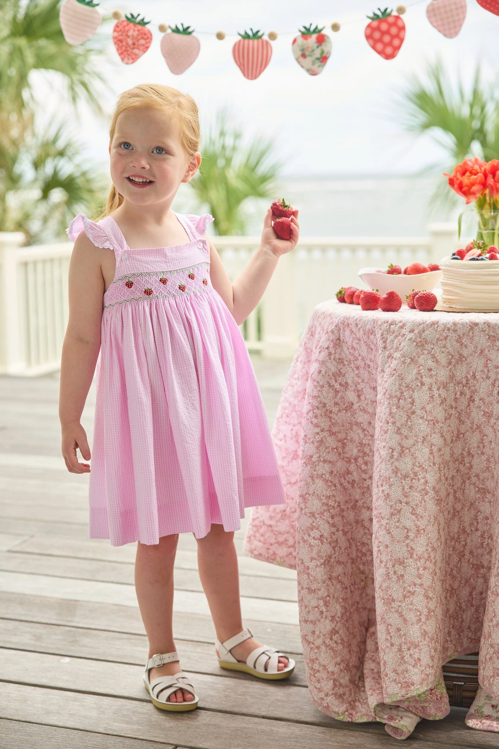Strawberries Lizzy Dress