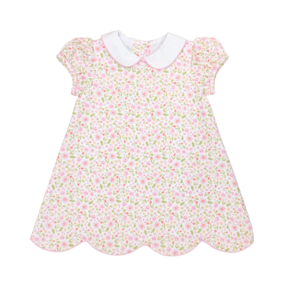 Peach Garden Kendall Dress