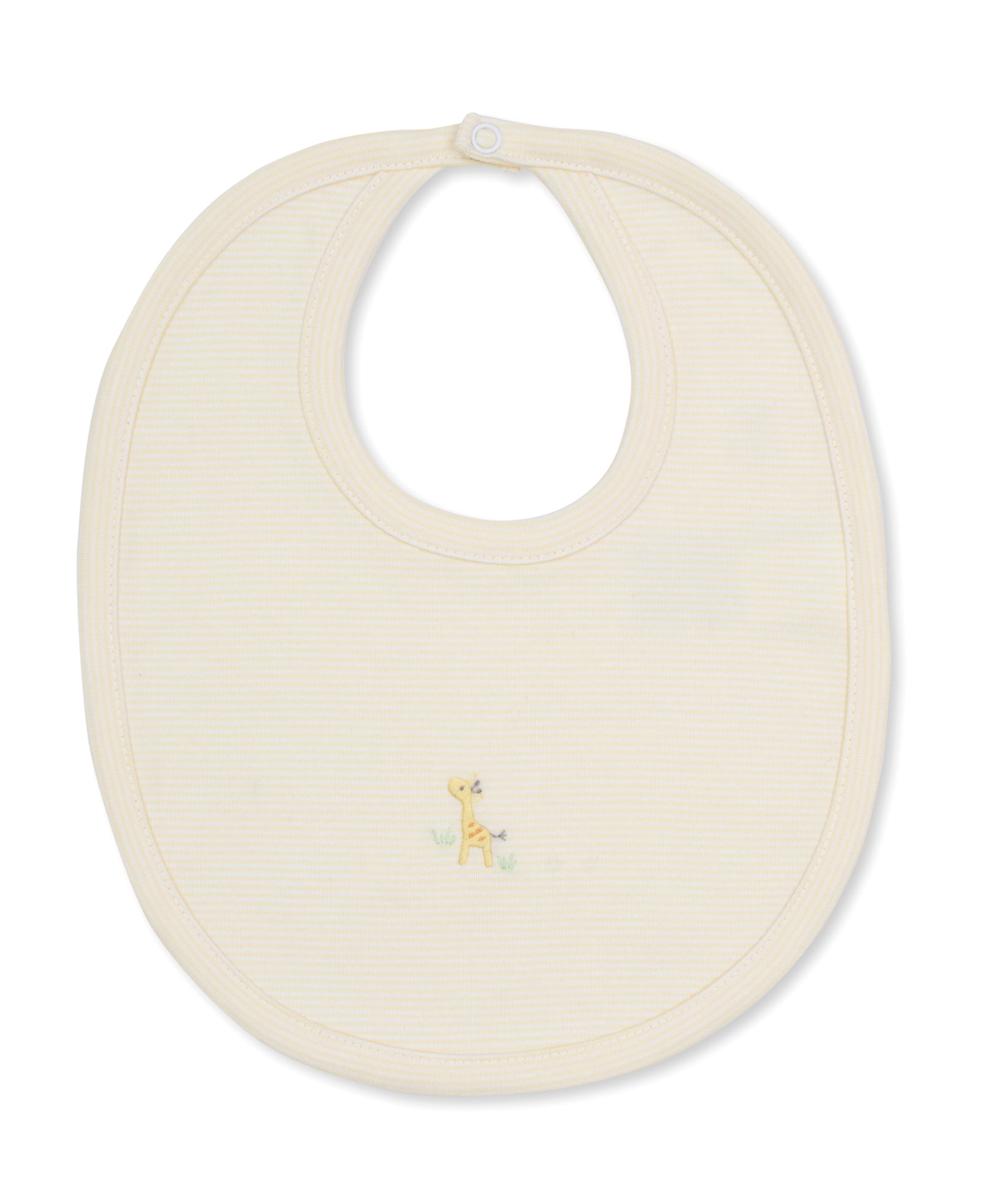 Yellow Premier Giraffe Love Bib