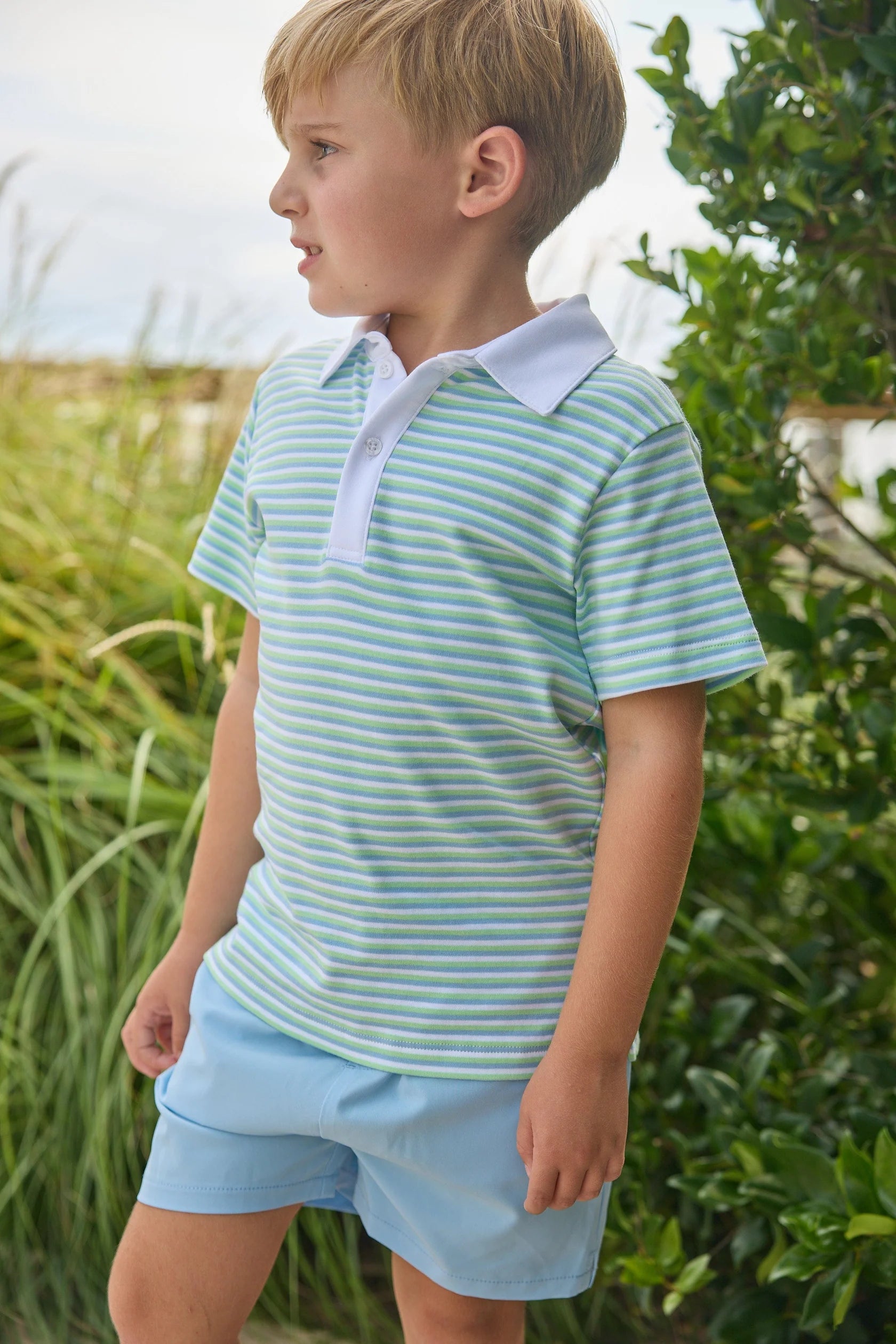 Greenview Stripe Polo