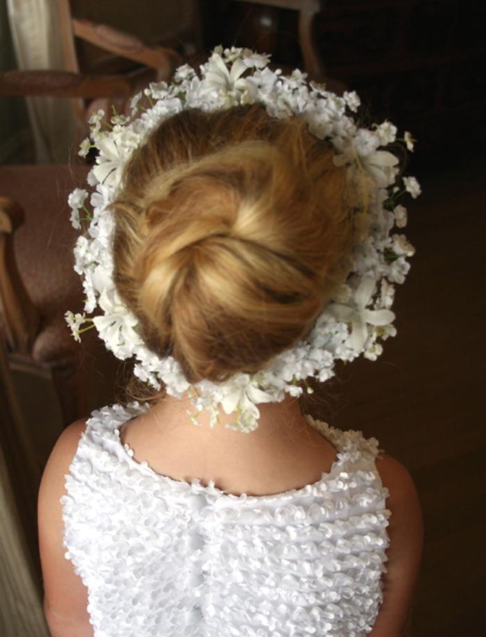 White Floral Halo