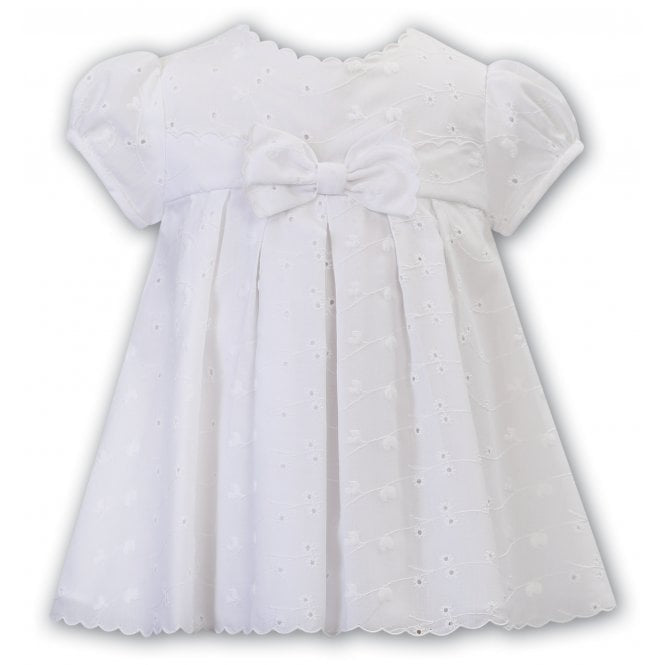 SL White Broderie Dress