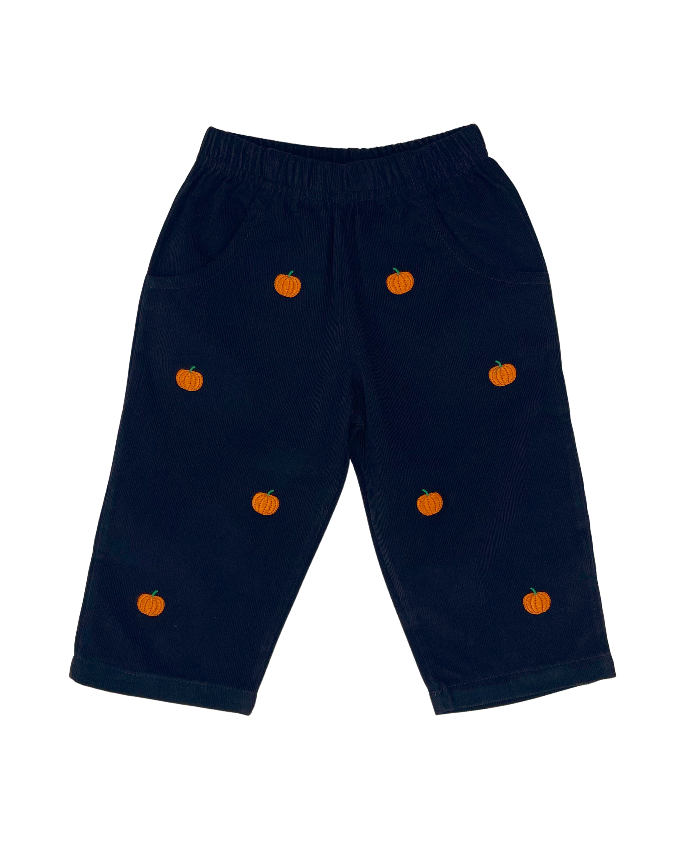 Navy Cord Pumpkin Pants