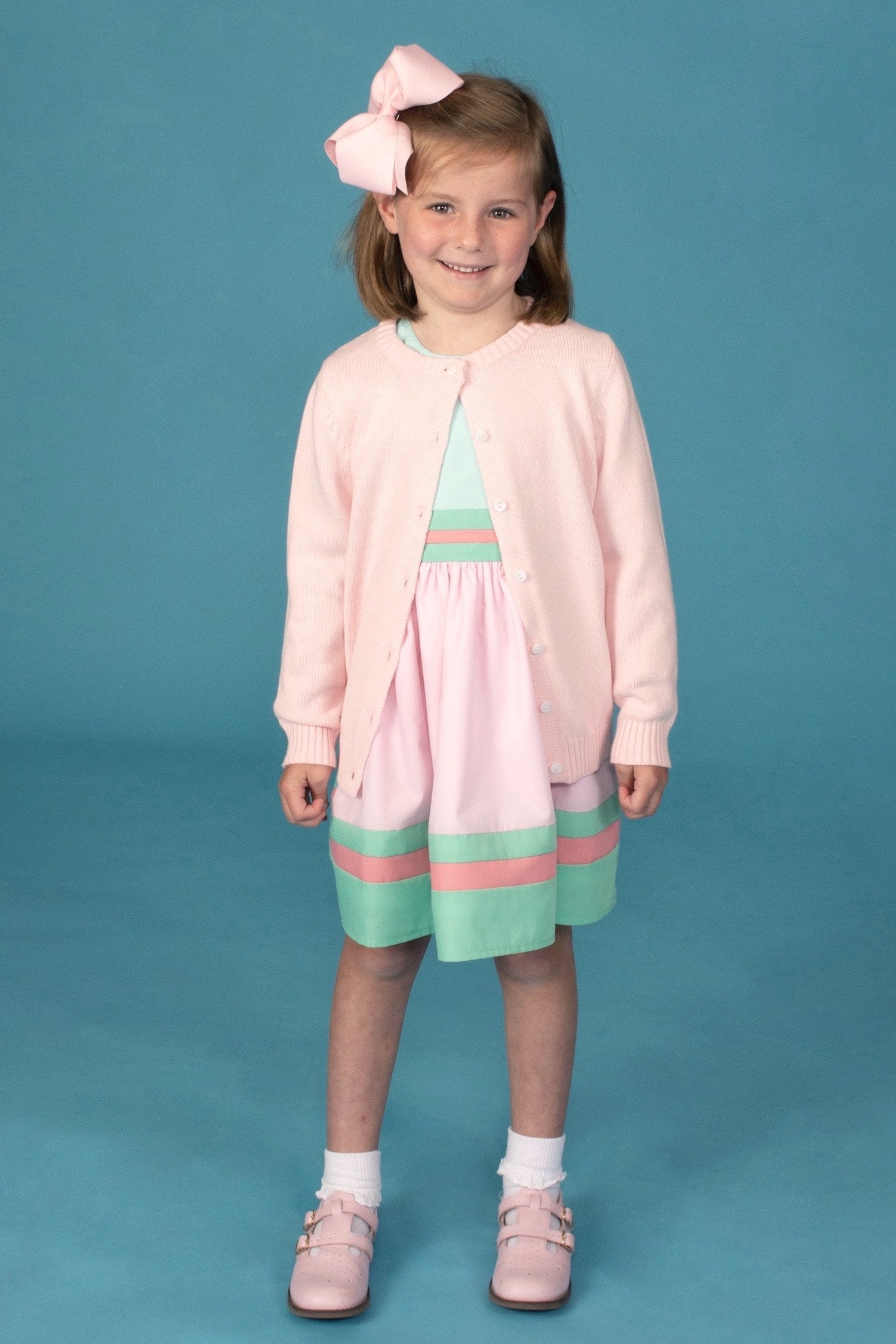Light Pink Carey Cardigan