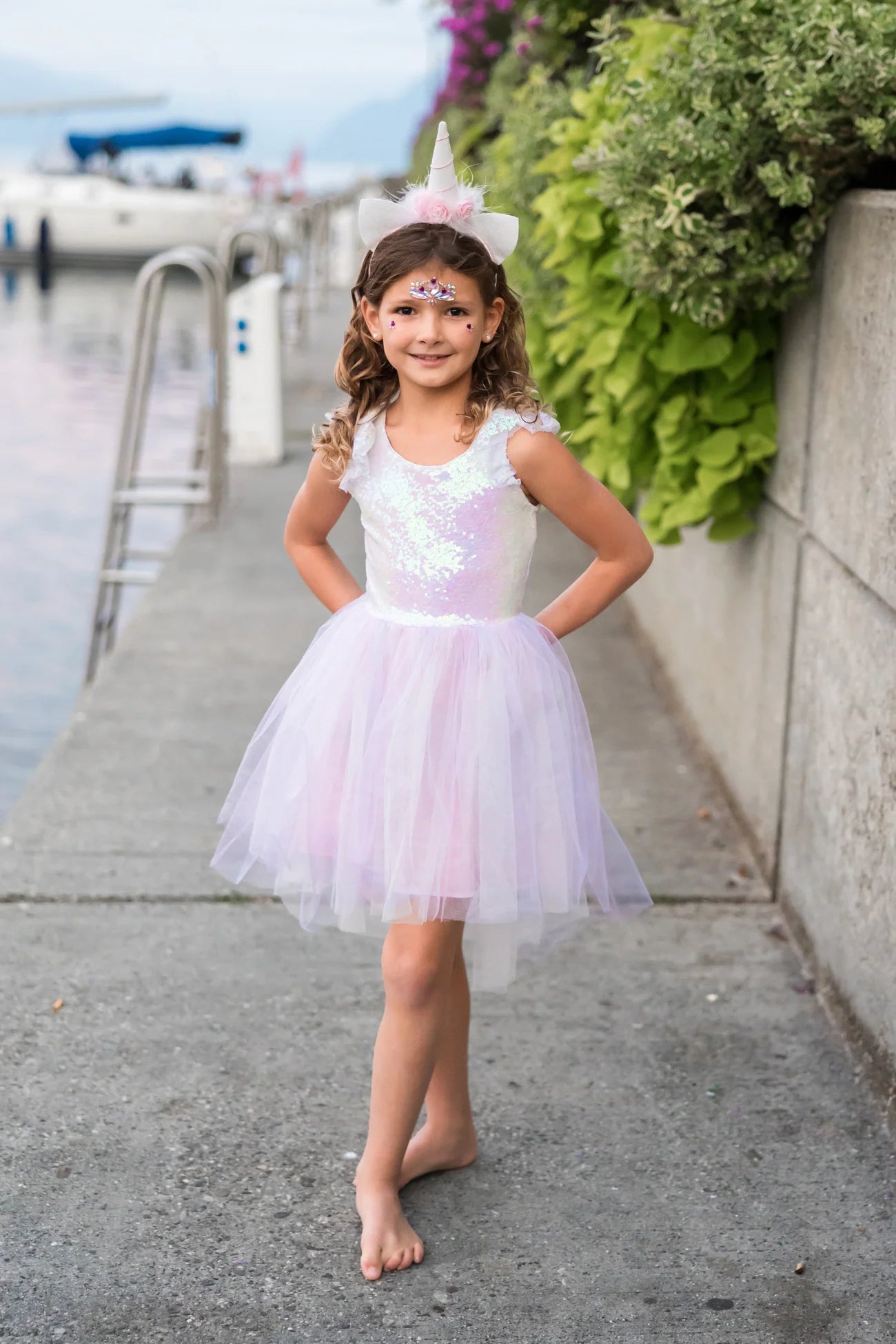 Dreamy Unicorn Dress & Headband