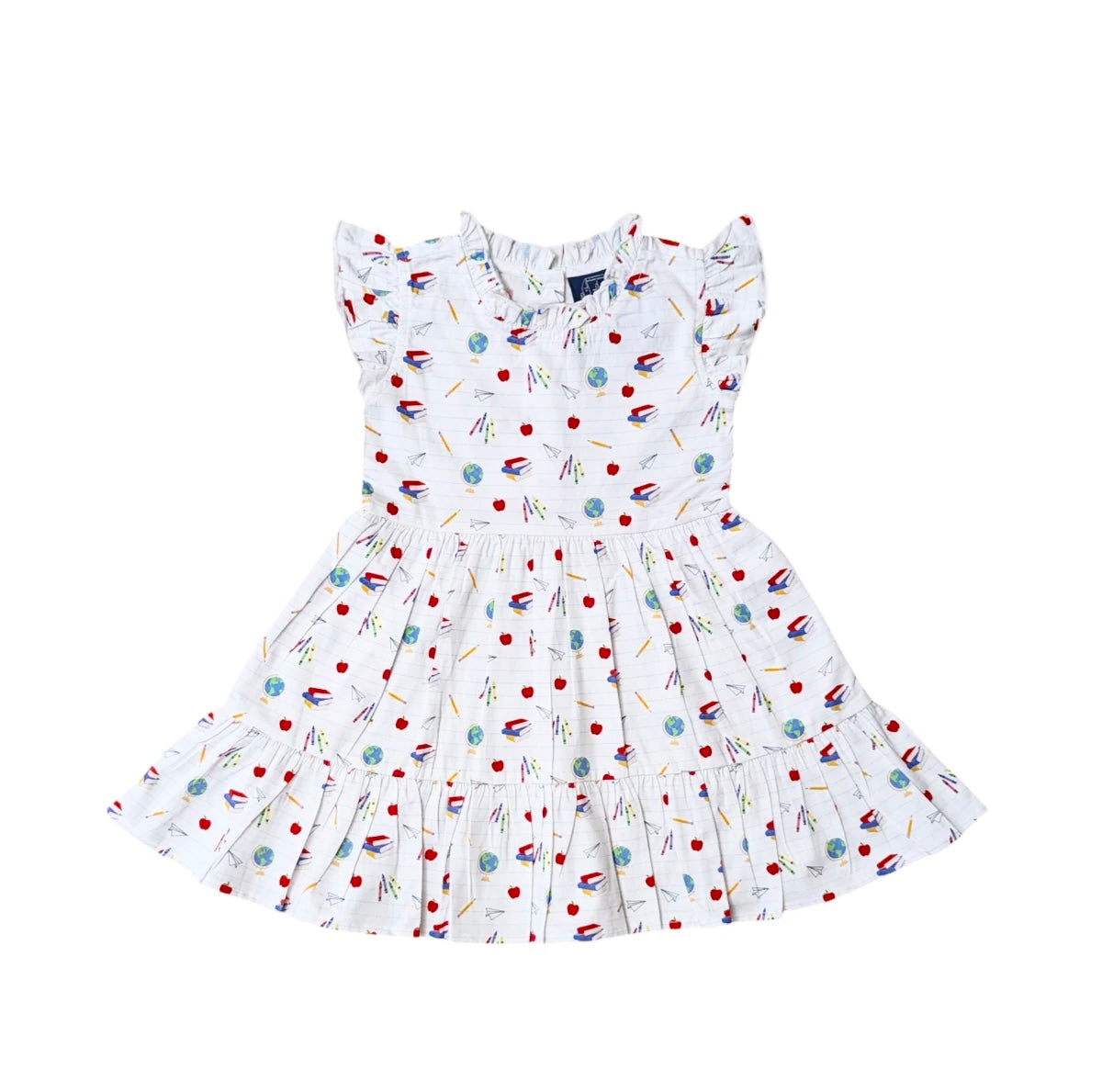 Back To School Ruffle Dress