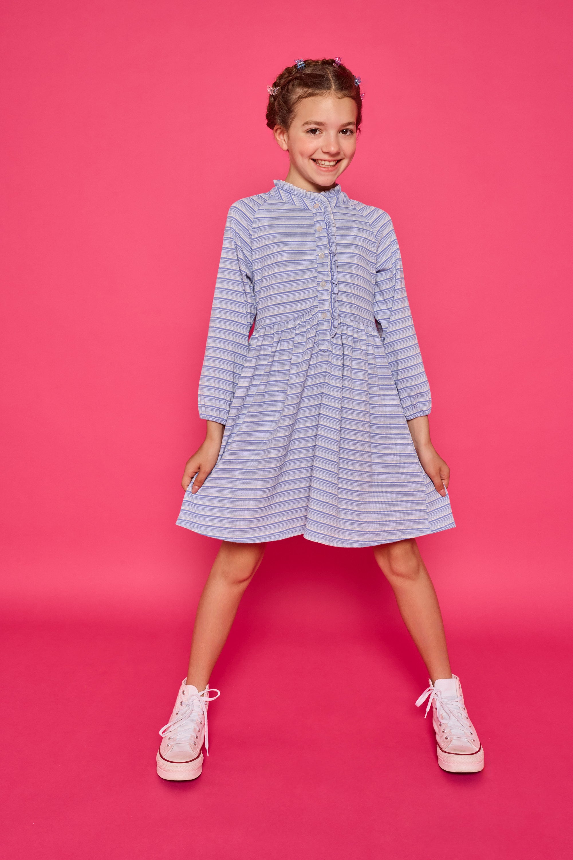 Blue Sparkle Amelia Dress