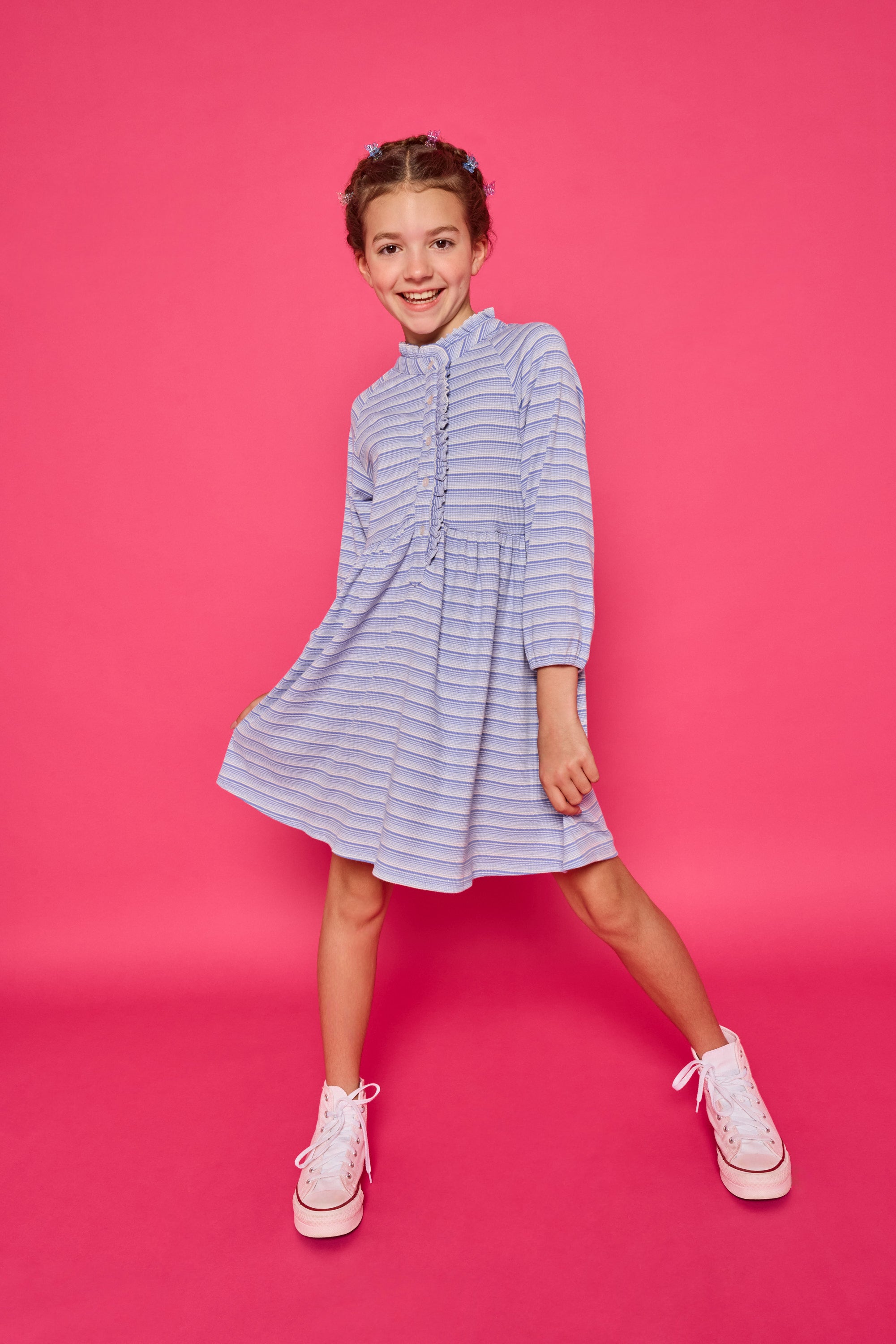 Blue Sparkle Amelia Dress