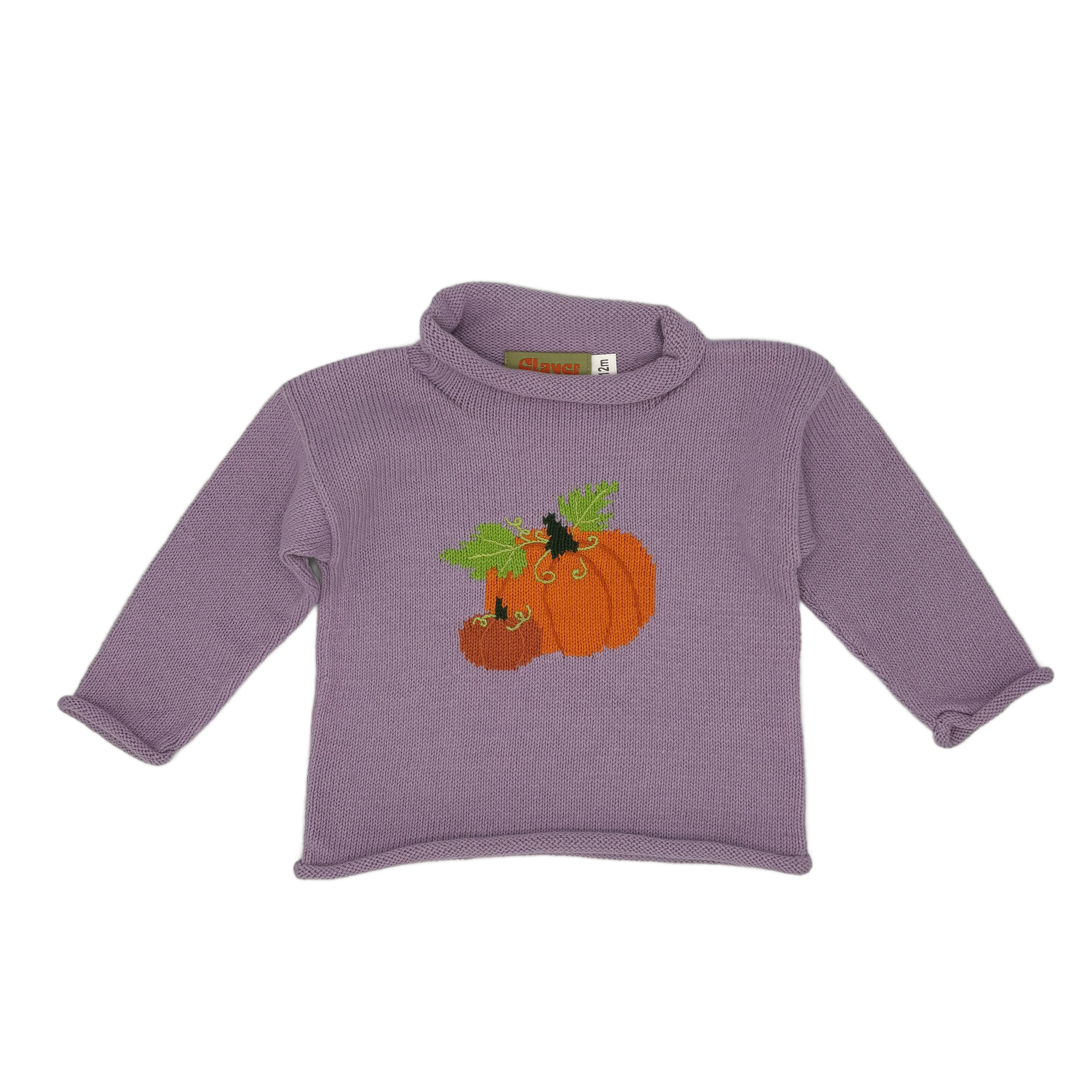 Lavender Pumpkin Sweater