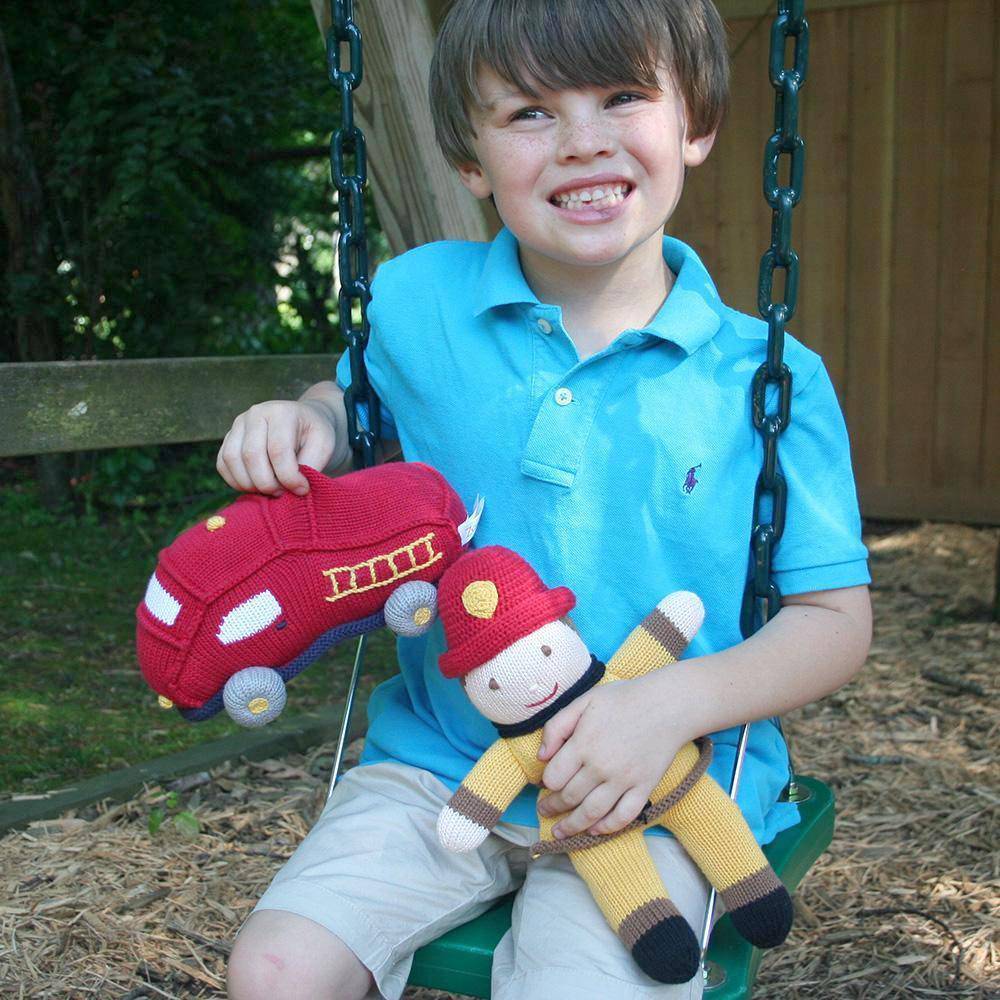 Crochet Firetruck Toy