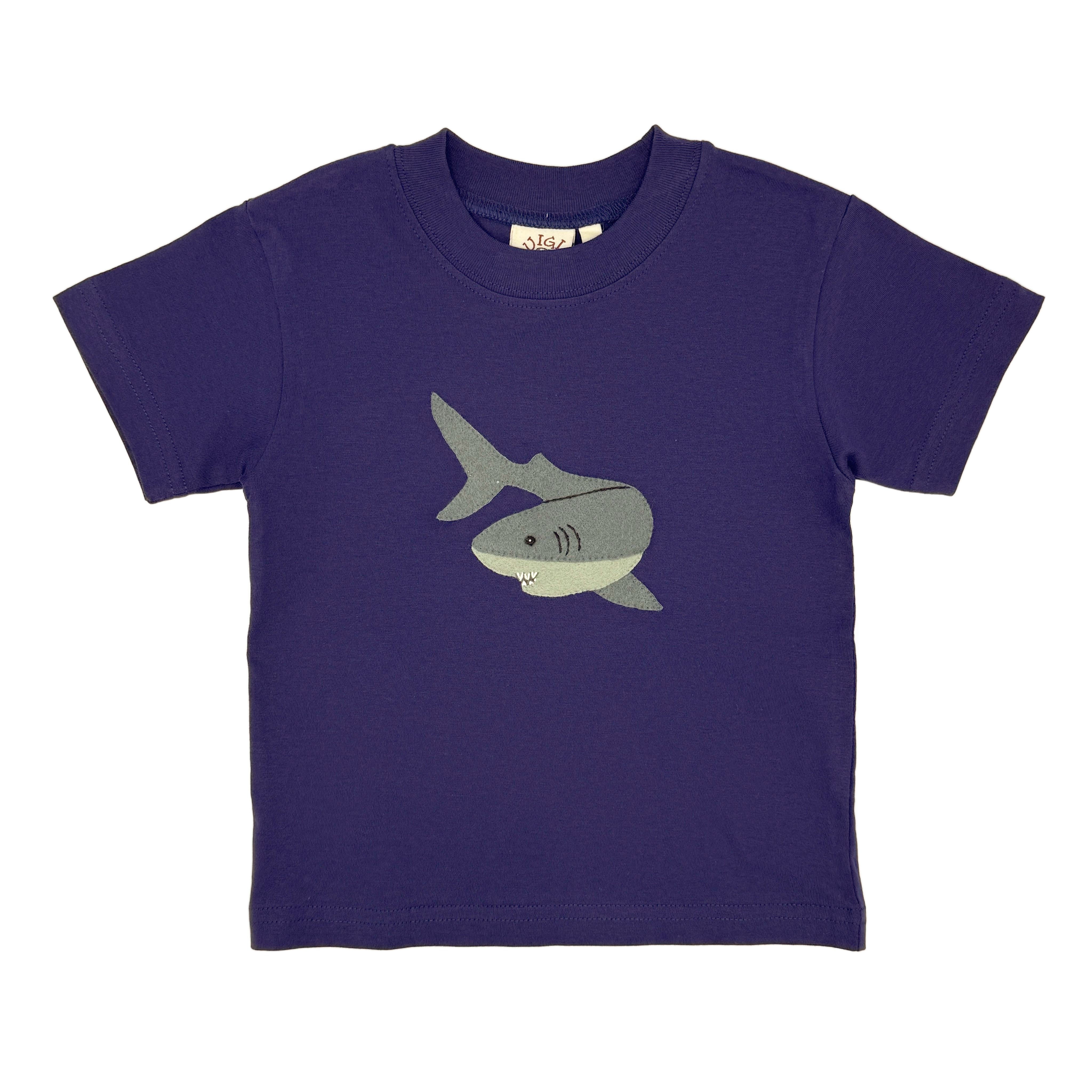Navy Great White Shark Tee