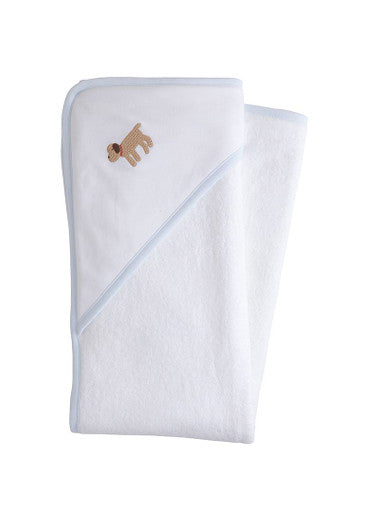 LE Blue Lab Hooded Towel