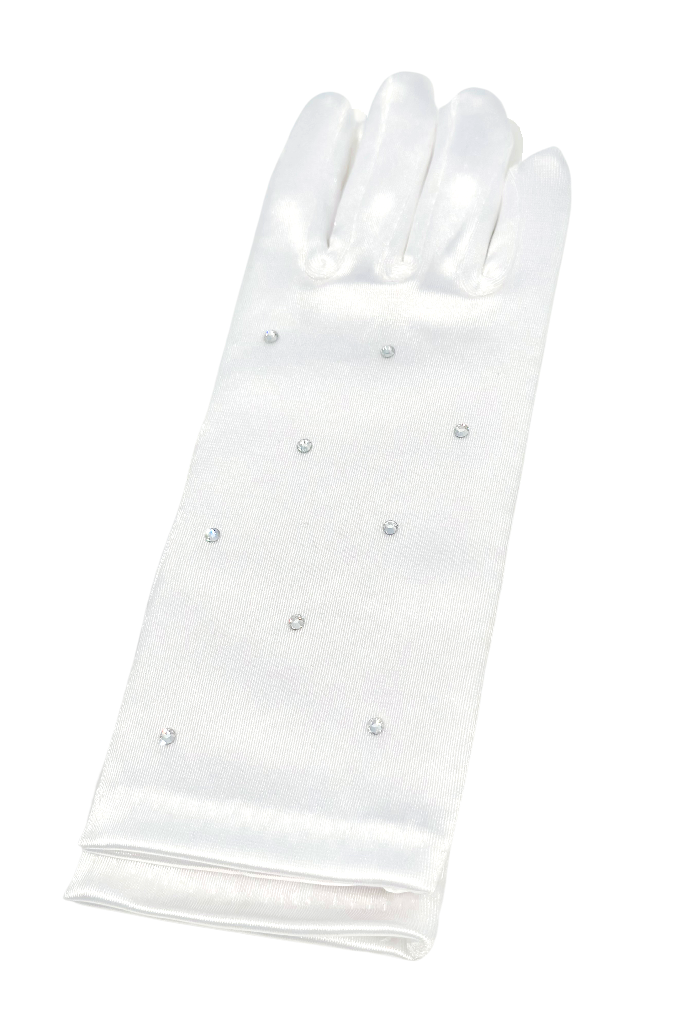 Crystal Scatter Short Gloves