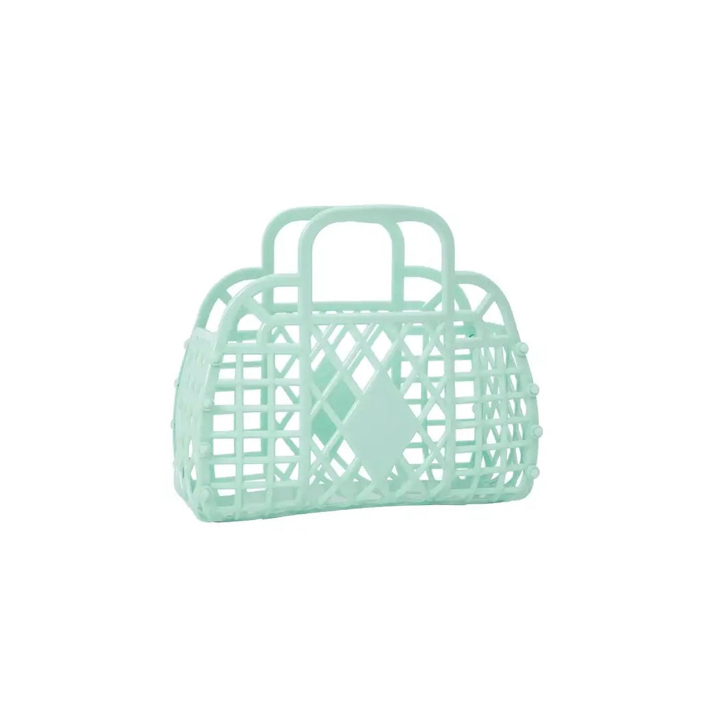 Mini Mint Retro Basket