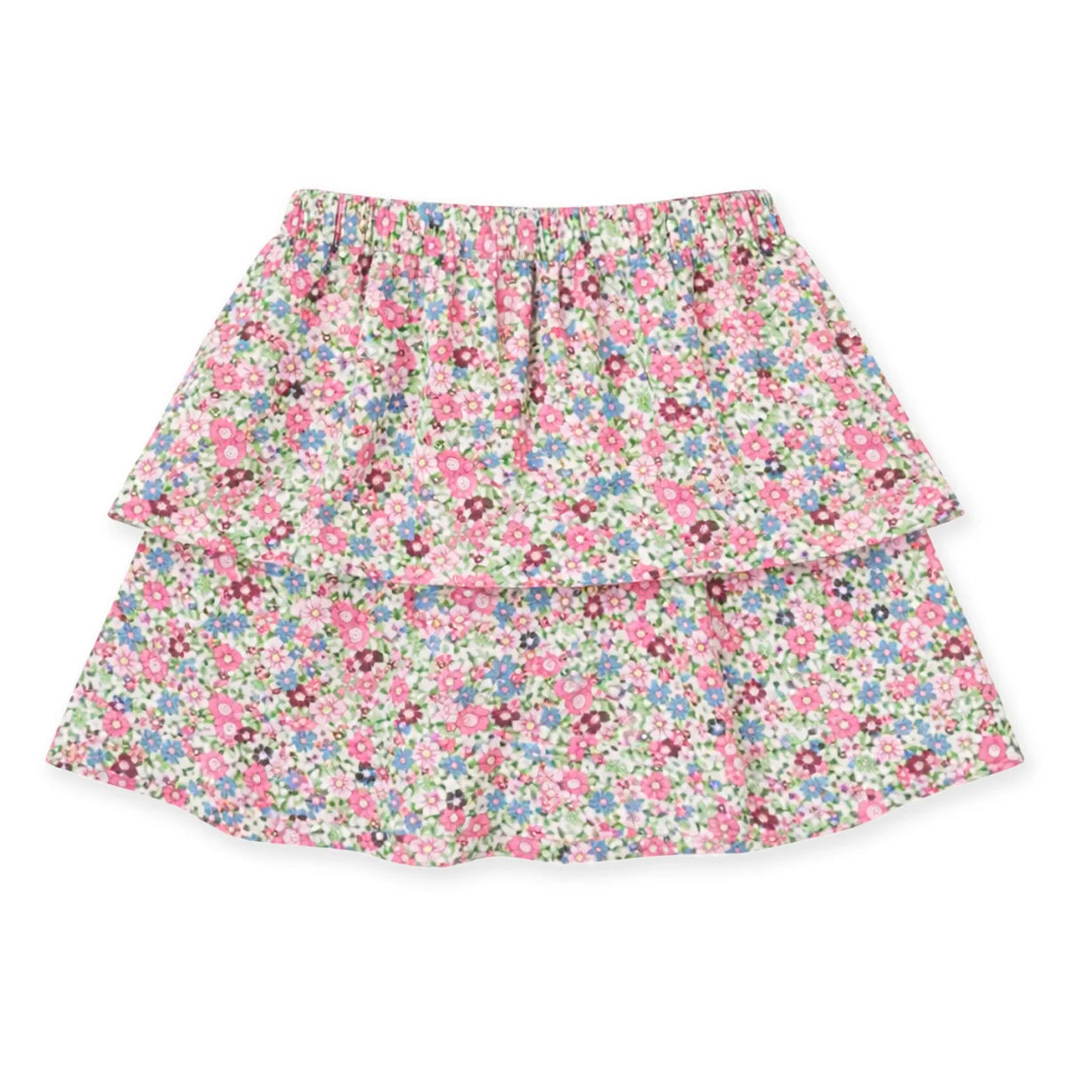 Floral Ruffle Skirt