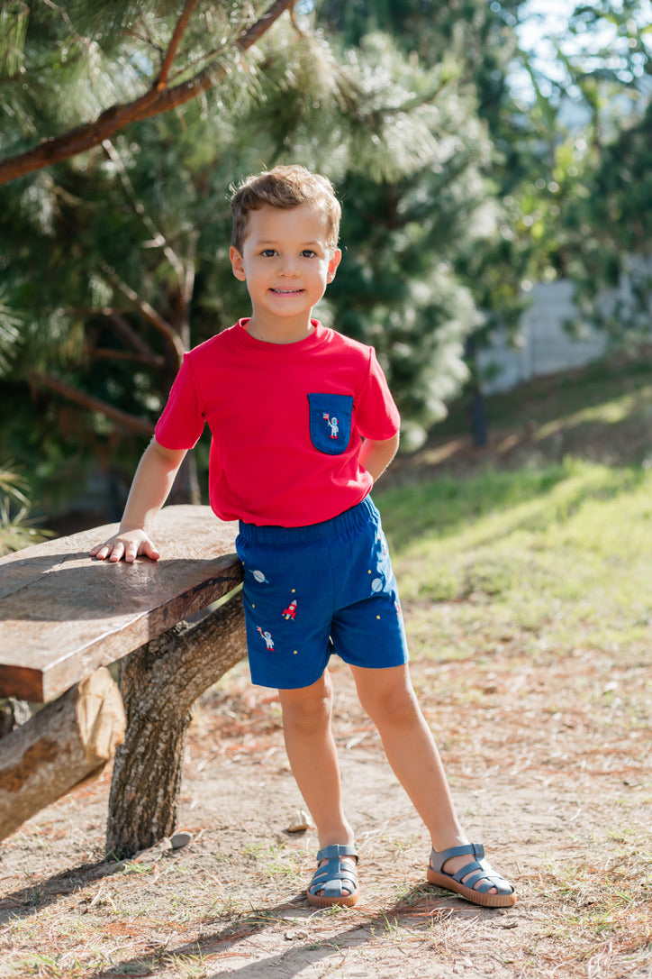 Space Leo Shorts