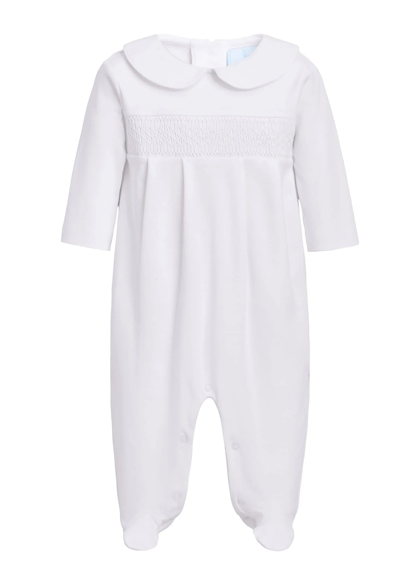 Welcome Home Smocked Footie