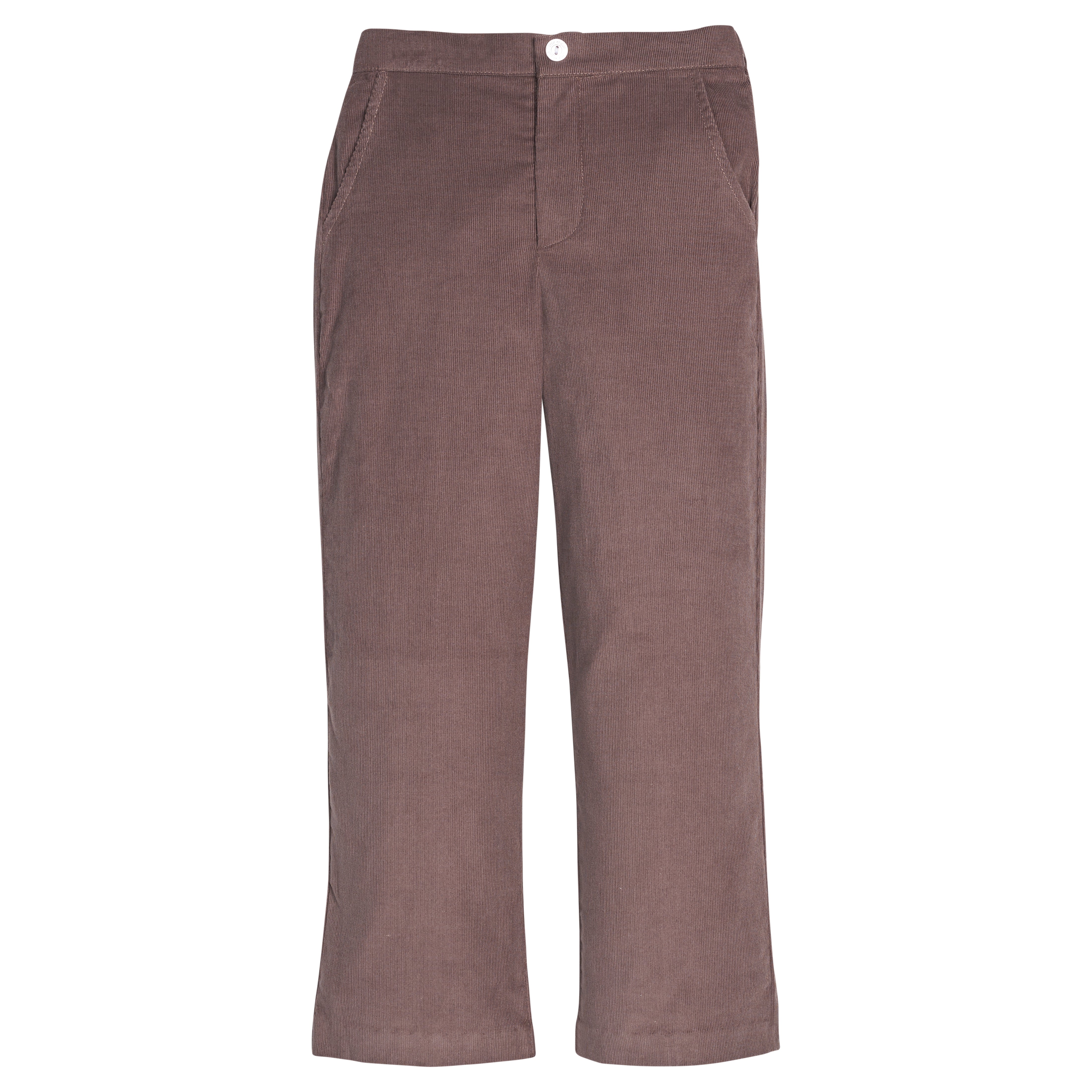 Chocolate Cord Pull On Pant