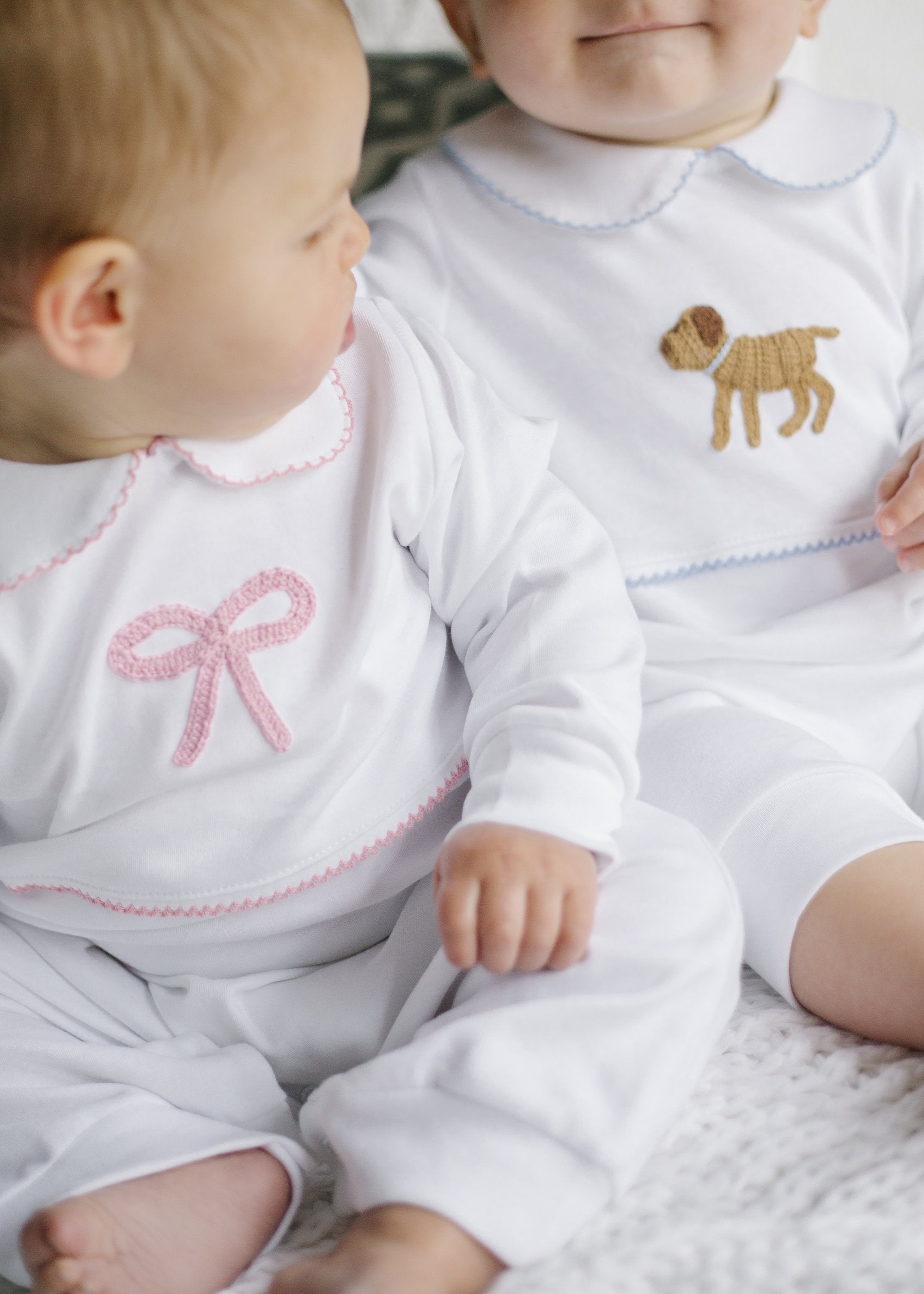 Bow Crochet Playsuit