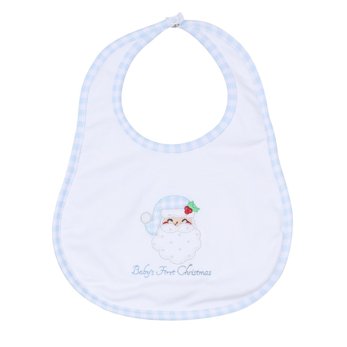Sweet St. Nick Blue Bib