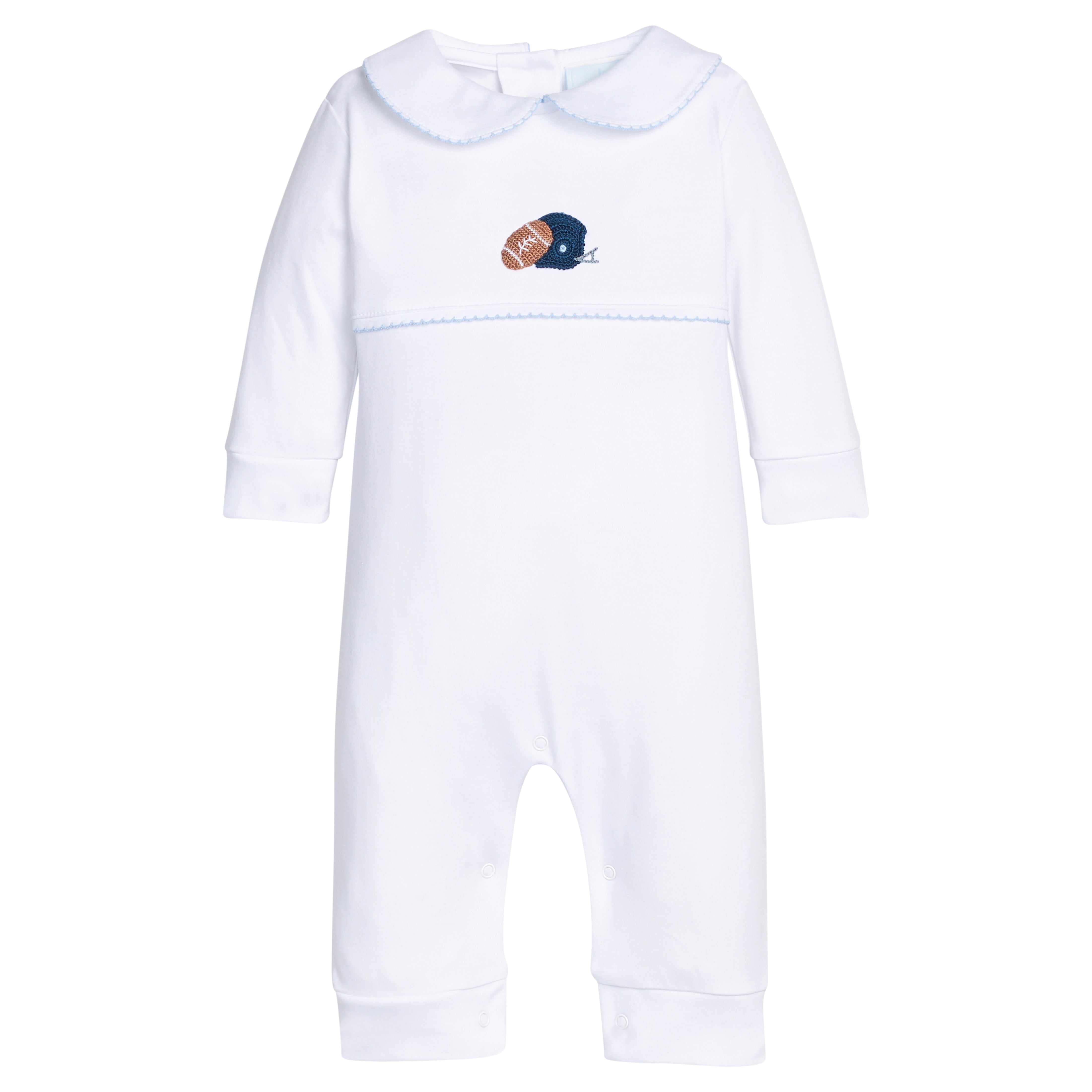Crochet Football Helmet Playsuit