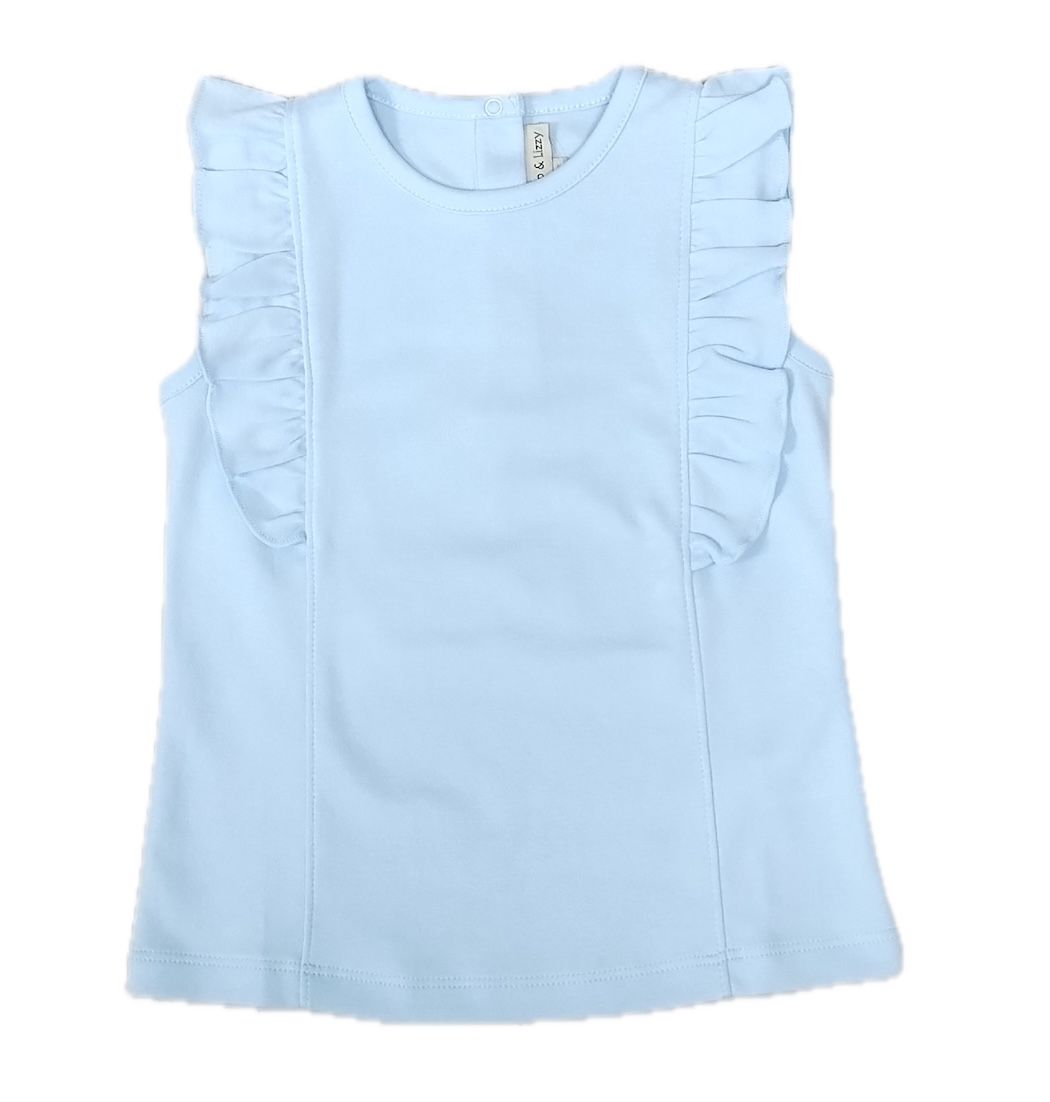 Sky Blue Positano Top