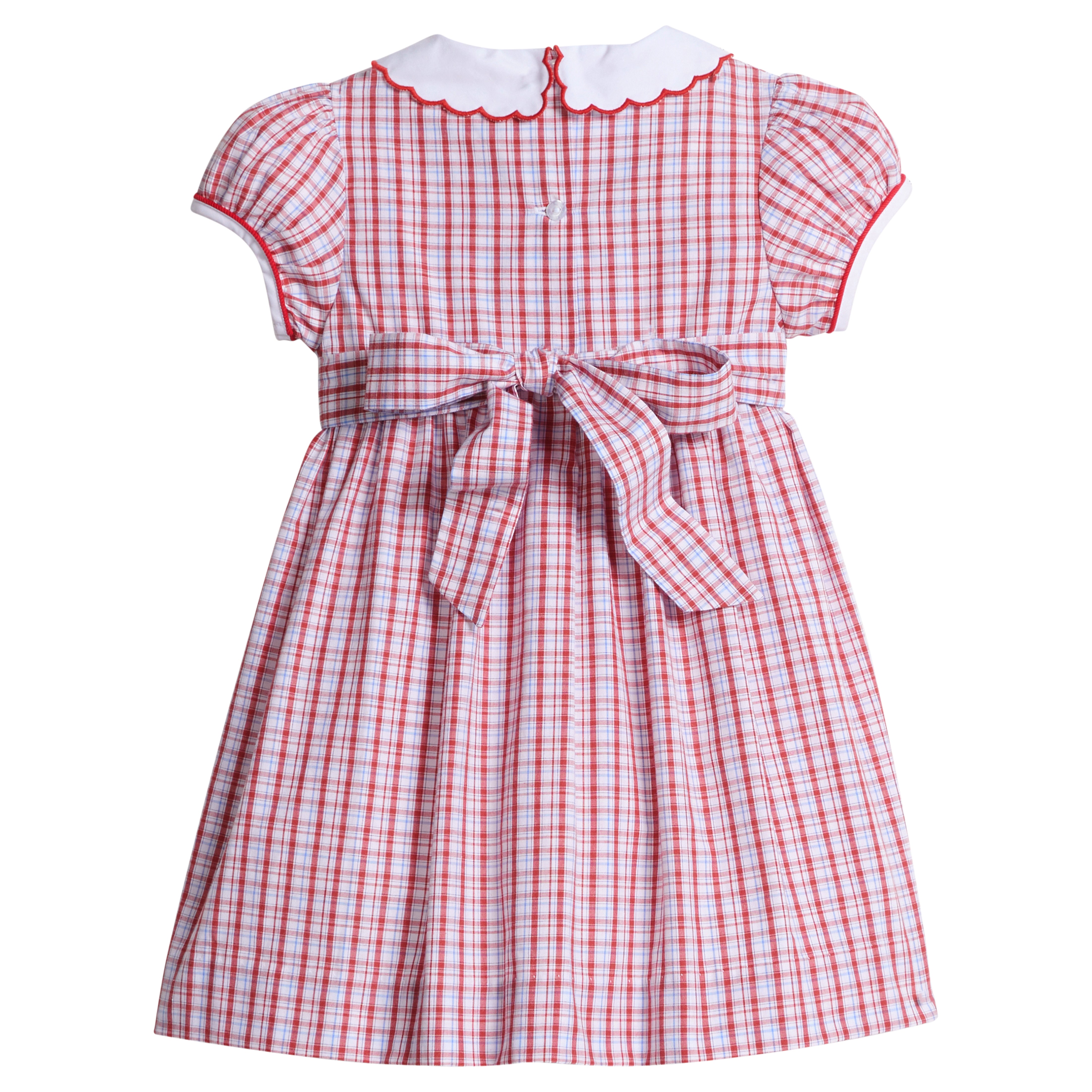 Hartford Plaid Bibie Dress