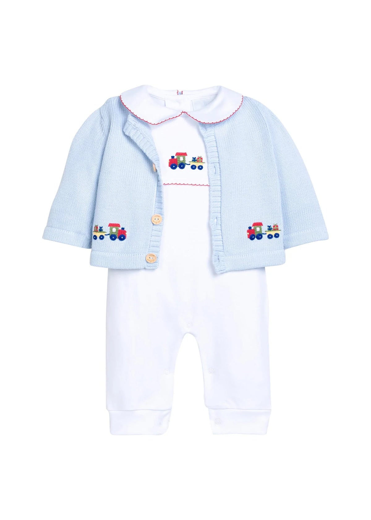 Holiday Train Playsuit
