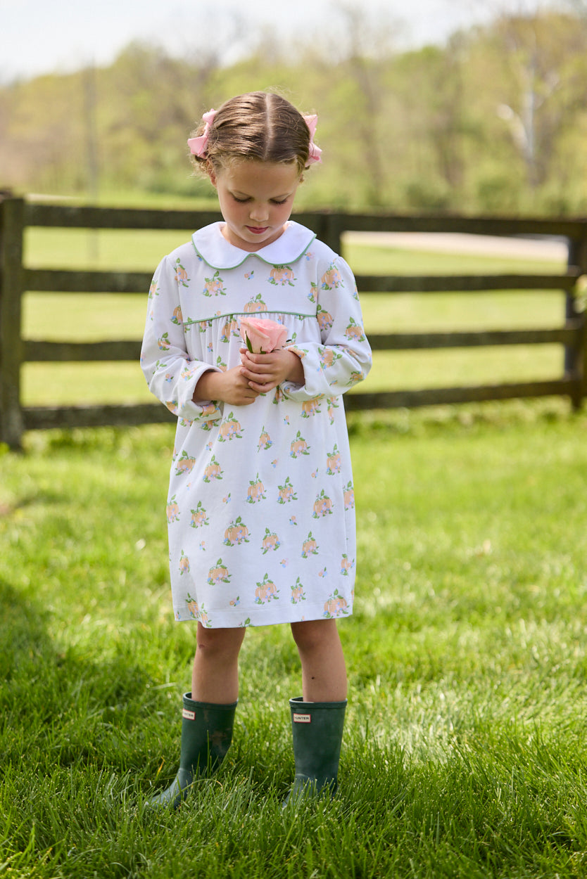 Pumpkin Petals Evelyn Dress