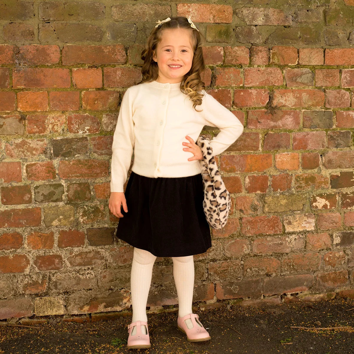 Black Cord Skirt