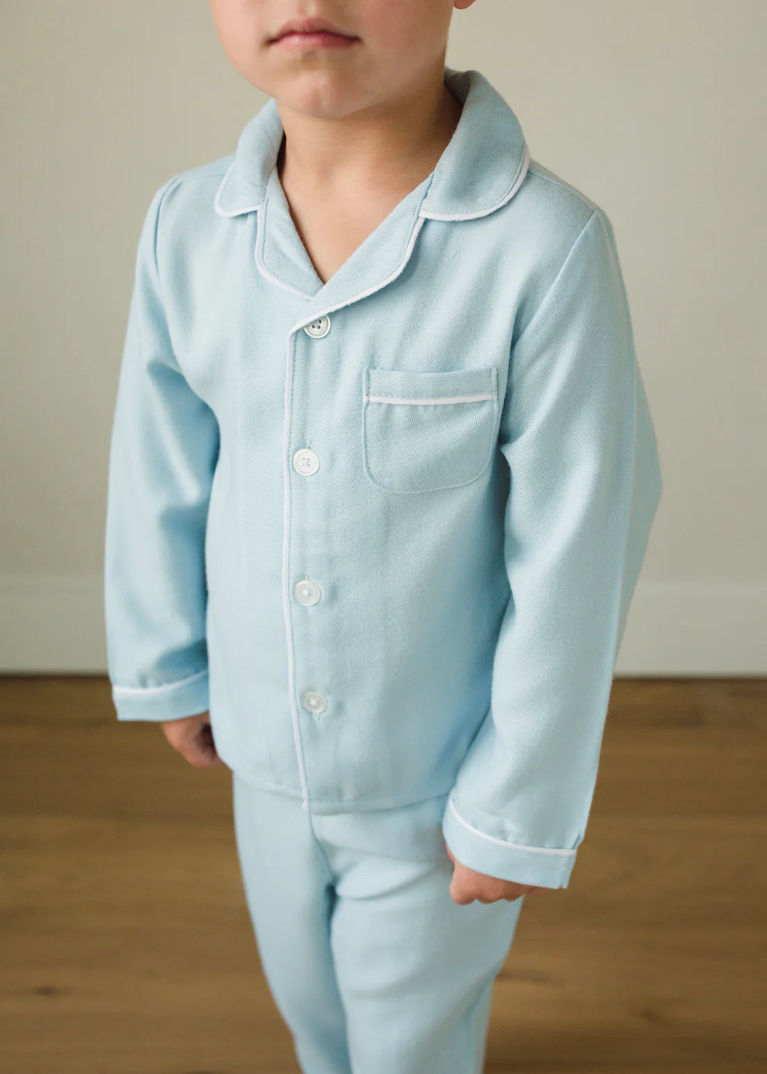 Blue Classic Pajama Set