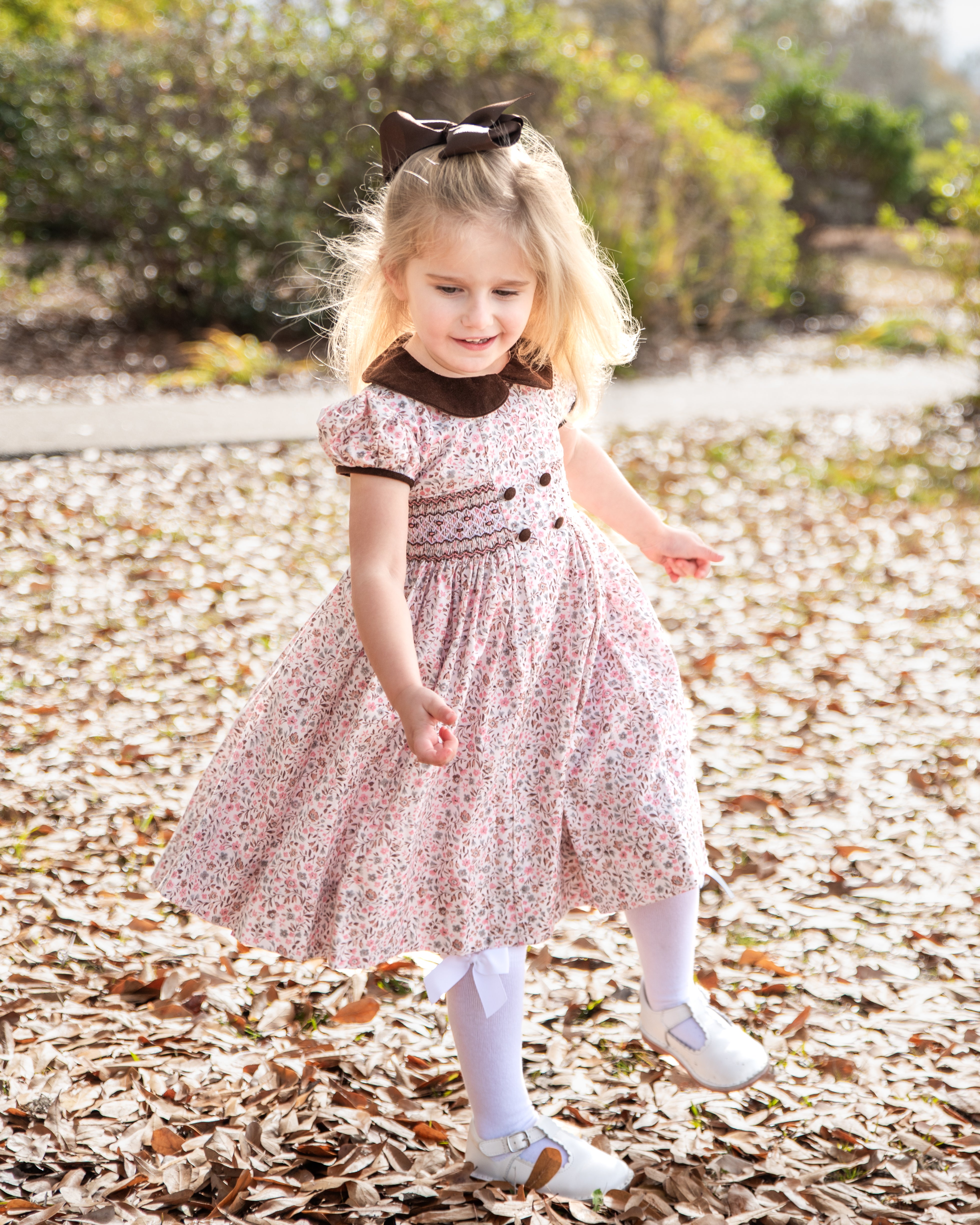 Floral Smocked Cary Dress